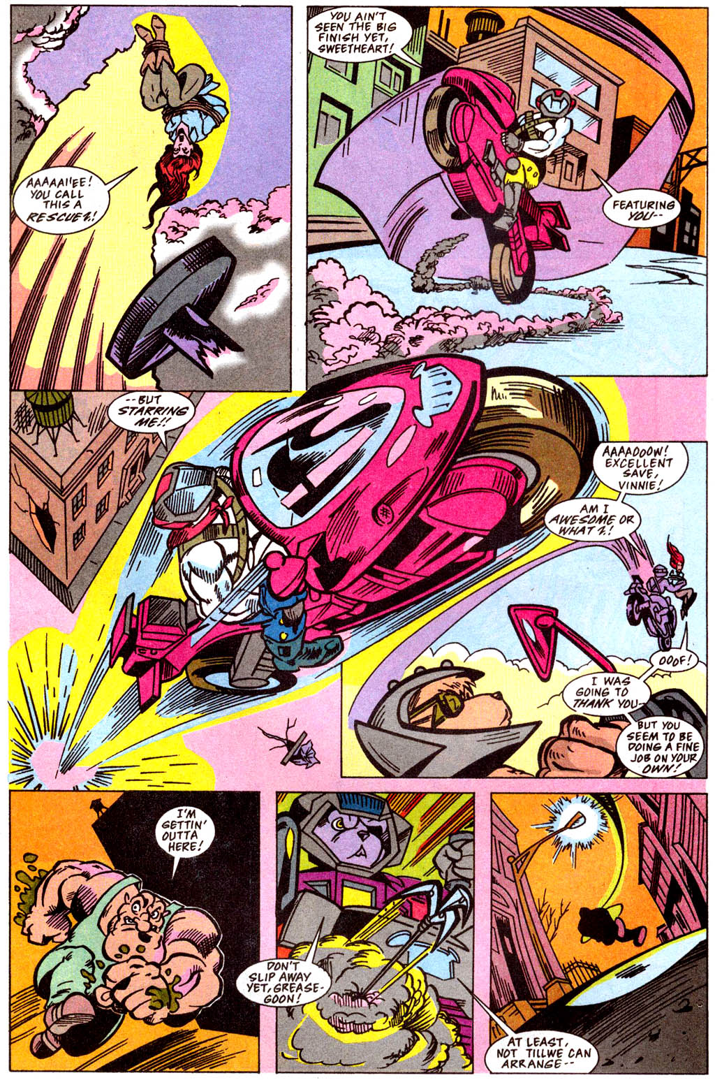 Read online Biker Mice from Mars comic -  Issue #2 - 16
