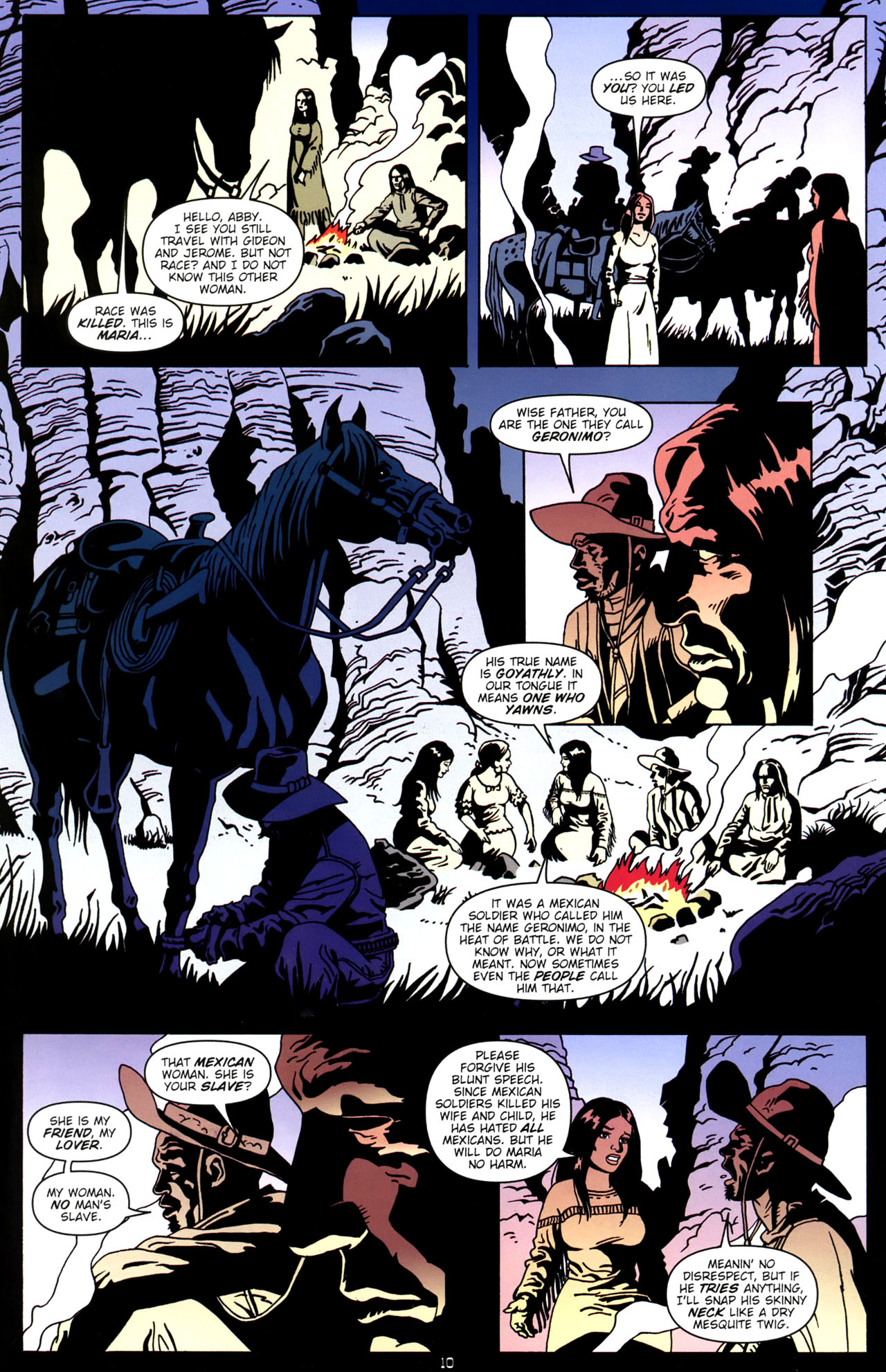 Read online Desperadoes: Buffalo Dreams comic -  Issue #1 - 12