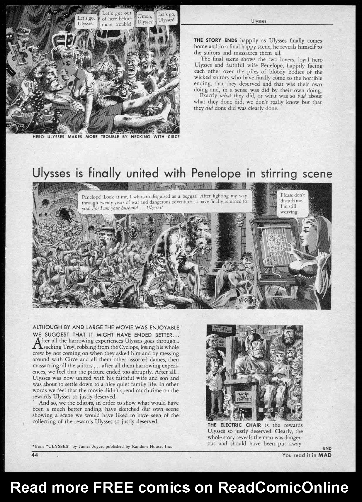 Read online MAD comic -  Issue #27 - 46