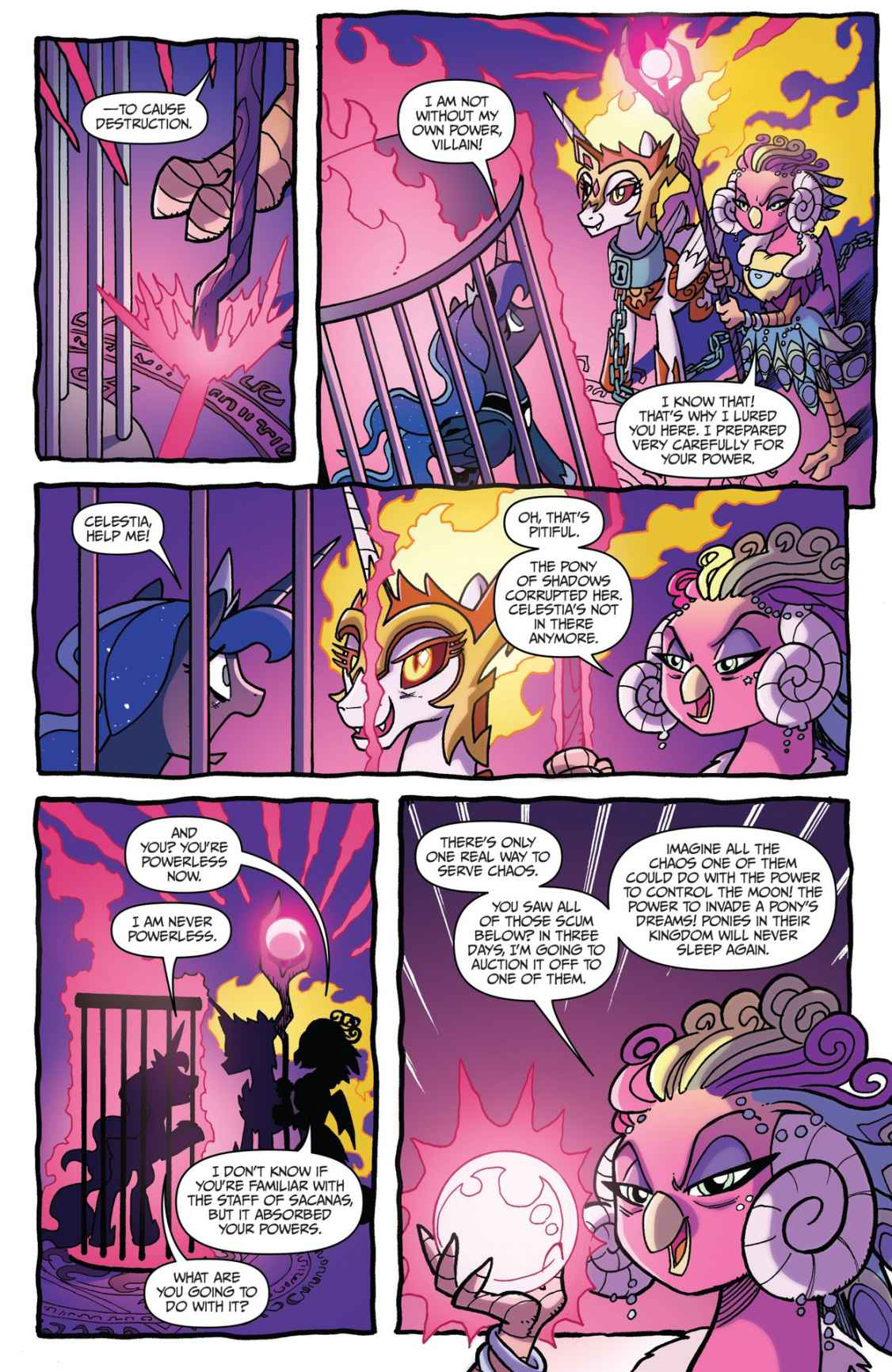 Read online My Little Pony: Nightmare Knights comic -  Issue #1 - 19
