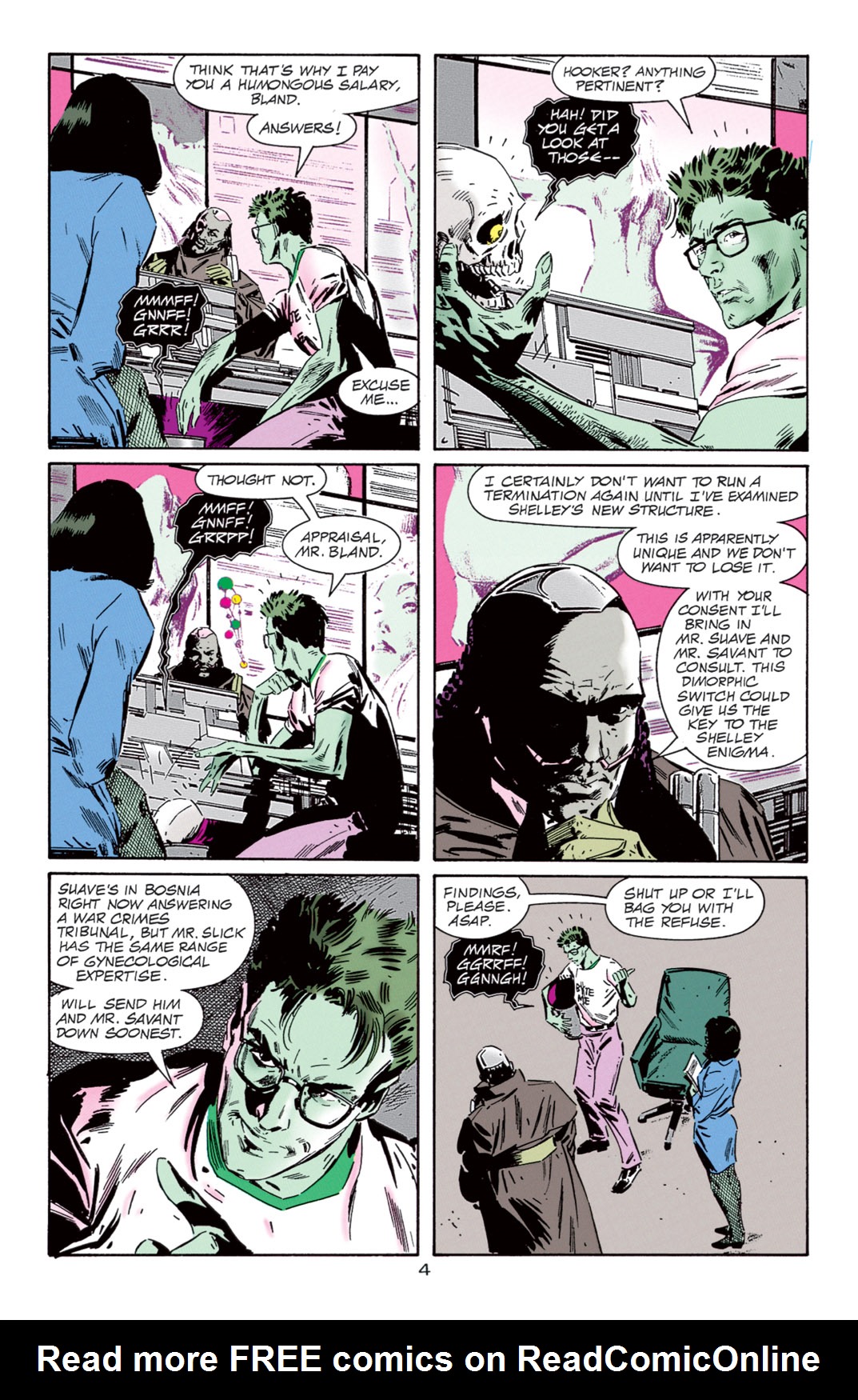 Read online Resurrection Man (1997) comic -  Issue #23 - 5