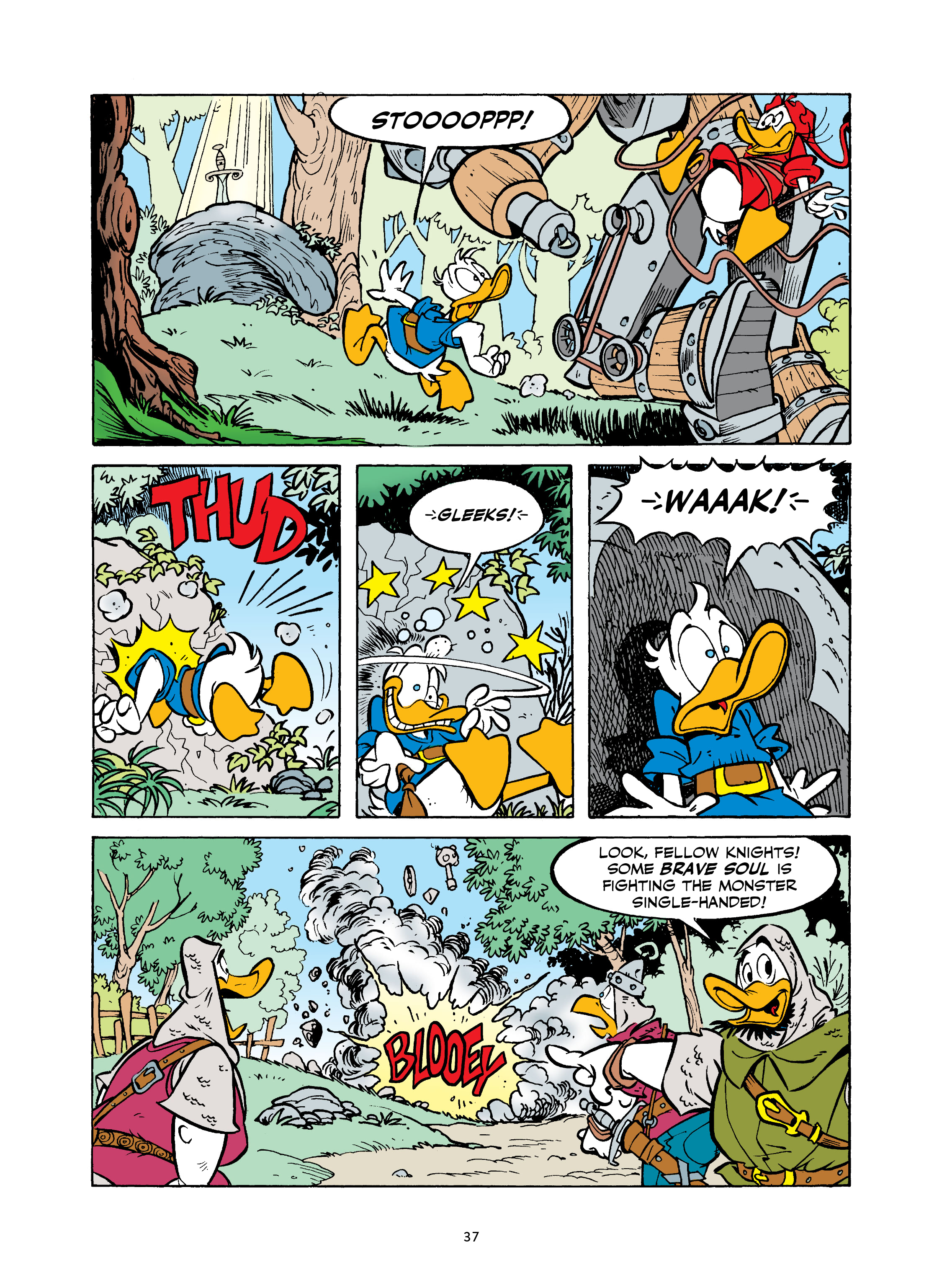 Read online Walt Disney's Mickey and Donald: "For Whom the Doorbell Tolls" and Other Tales Inspired by Hemingway comic -  Issue # TPB (Part 1) - 38