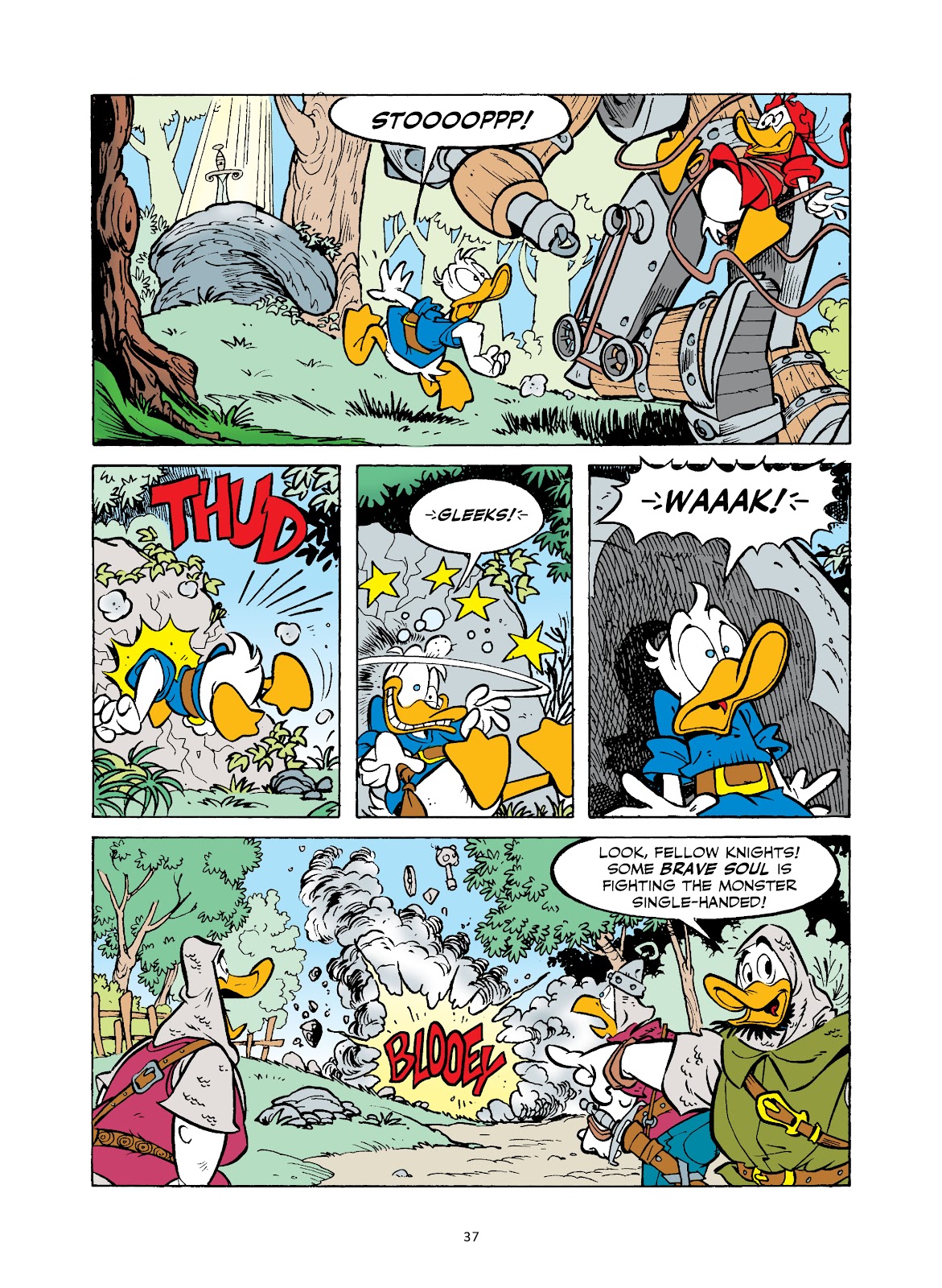 Walt Disney's Mickey and Donald: For Whom the Doorbell Tolls and Other Tales Inspired by Hemingway issue TPB (Part 1) - Page 38