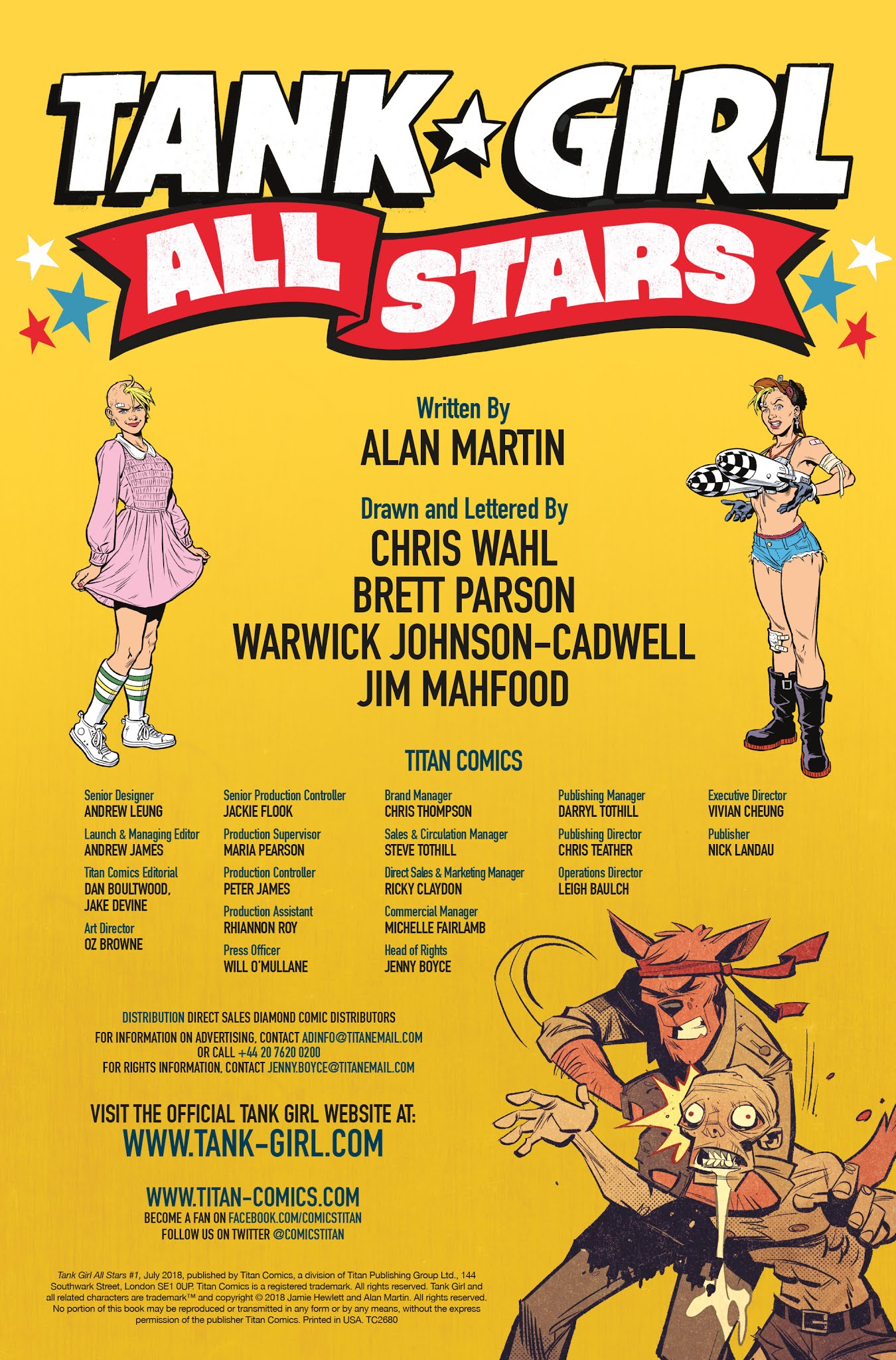 Read online Tank Girl: All Stars comic -  Issue #1 - 5