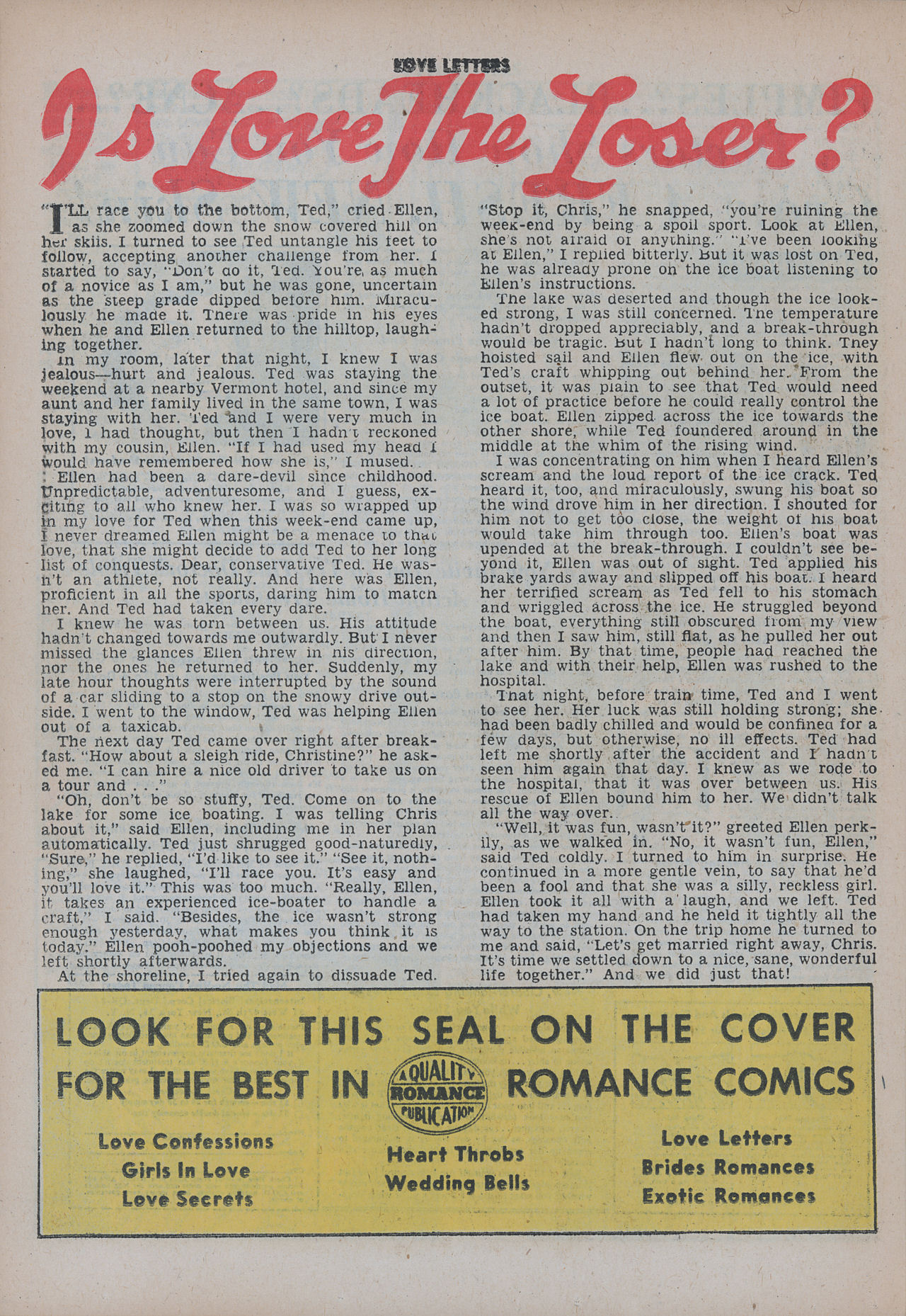 Read online Love Letters comic -  Issue #51 - 26