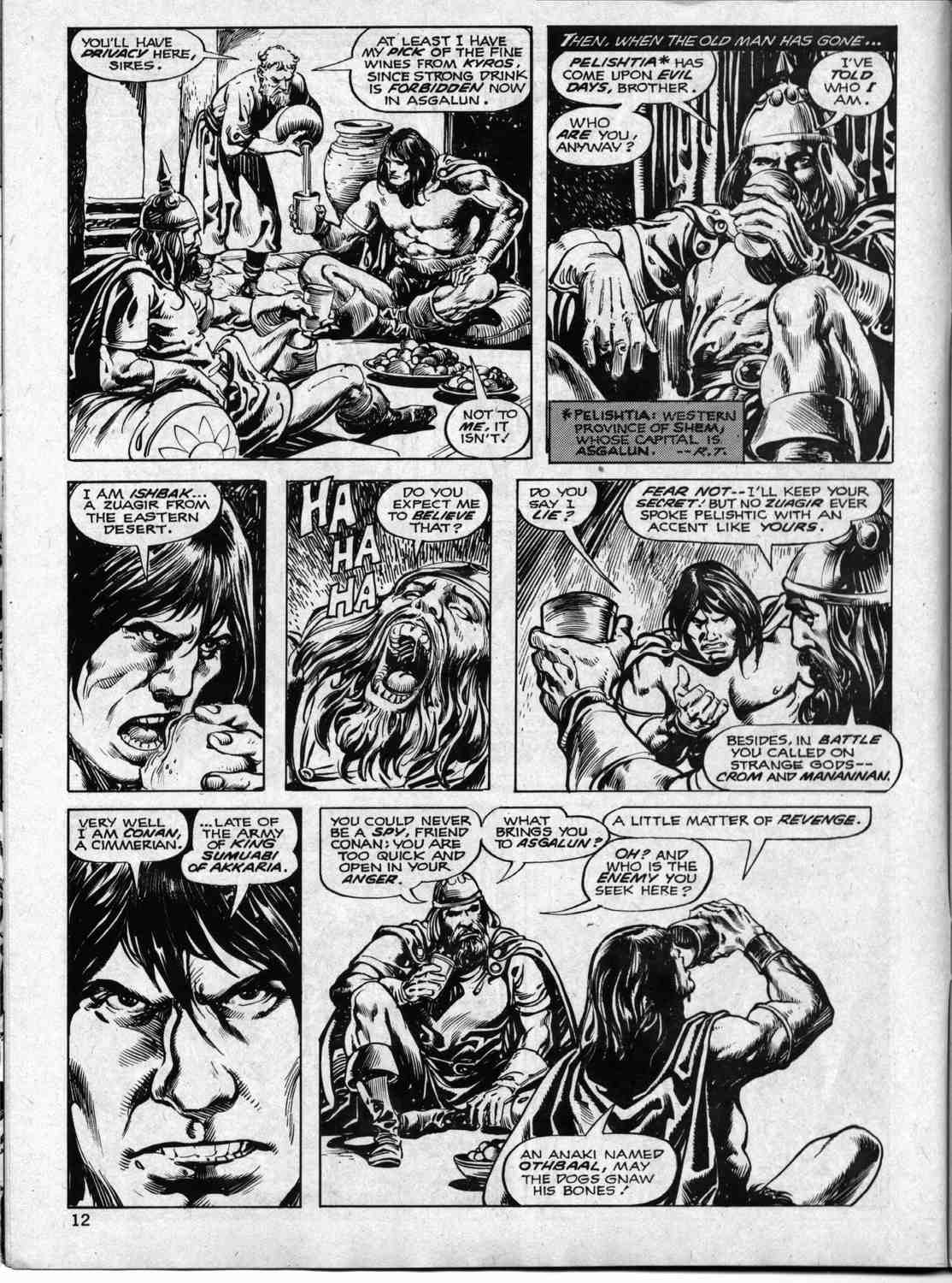 Read online The Savage Sword Of Conan comic -  Issue #36 - 12