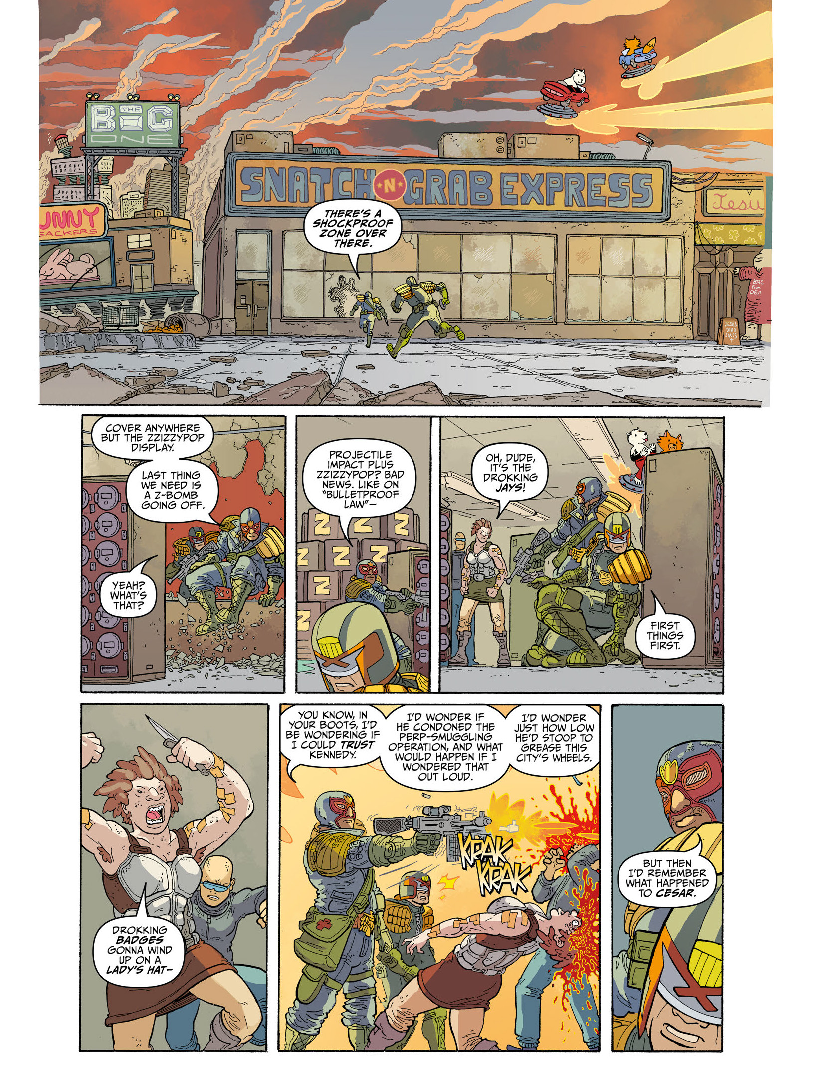 Read online Judge Dredd Megazine (Vol. 5) comic -  Issue #454 - 101