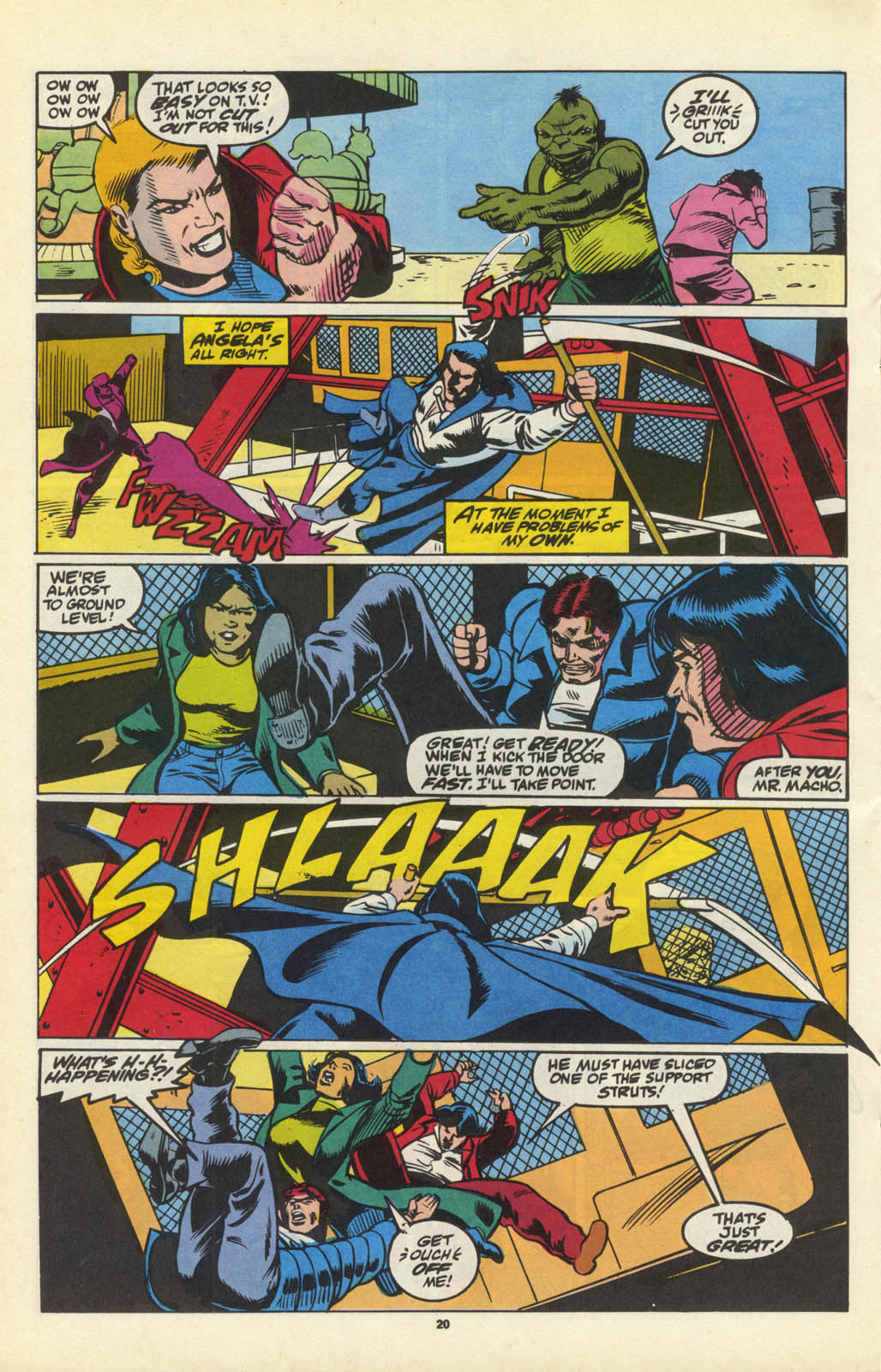 Read online Justice (1986) comic -  Issue #32 - 22