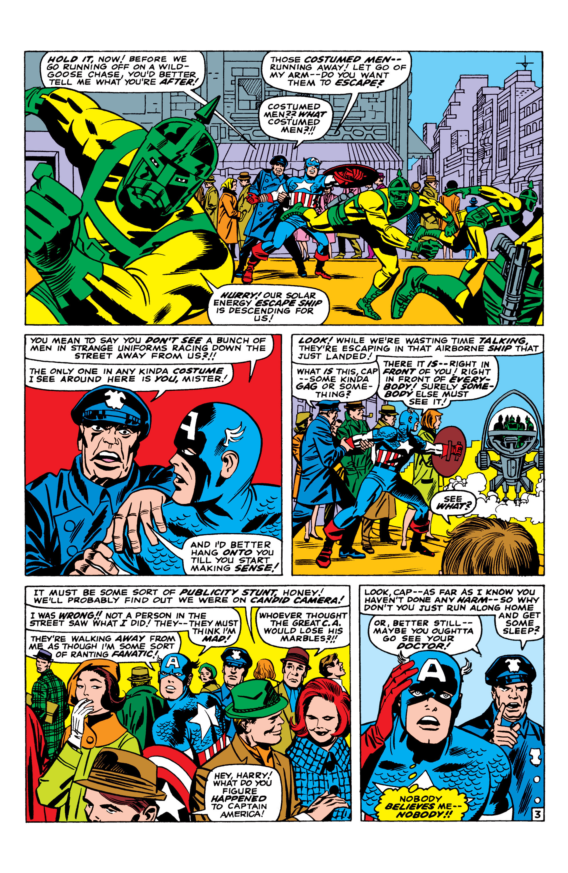 Read online Marvel Masterworks: Captain America comic -  Issue # TPB 1 (Part 3) - 29