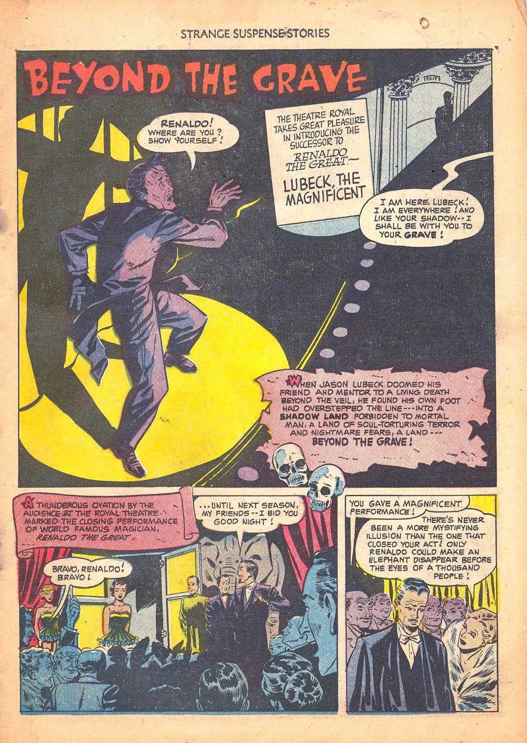 Read online Strange Suspense Stories (1952) comic -  Issue #4 - 15