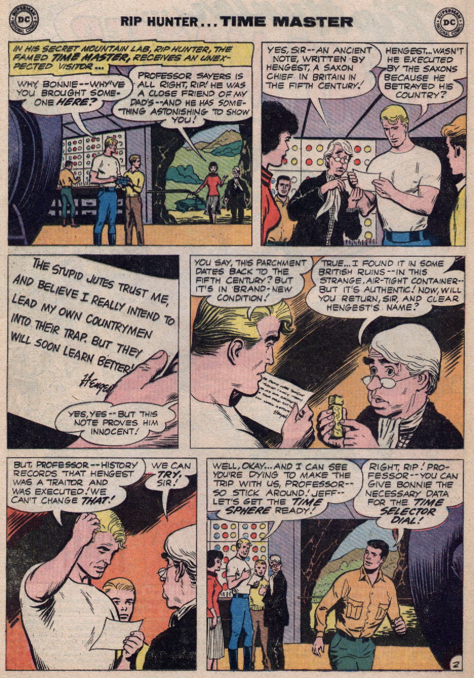Read online Rip Hunter...Time Master comic -  Issue #5 - 4