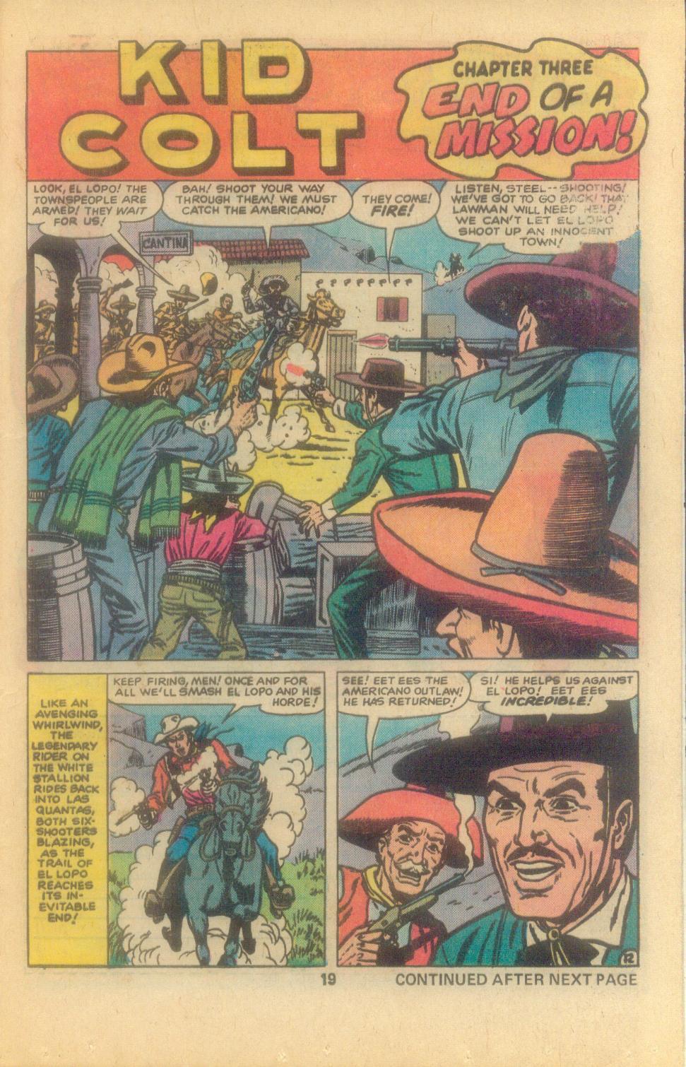 Read online Kid Colt Outlaw comic -  Issue #216 - 21