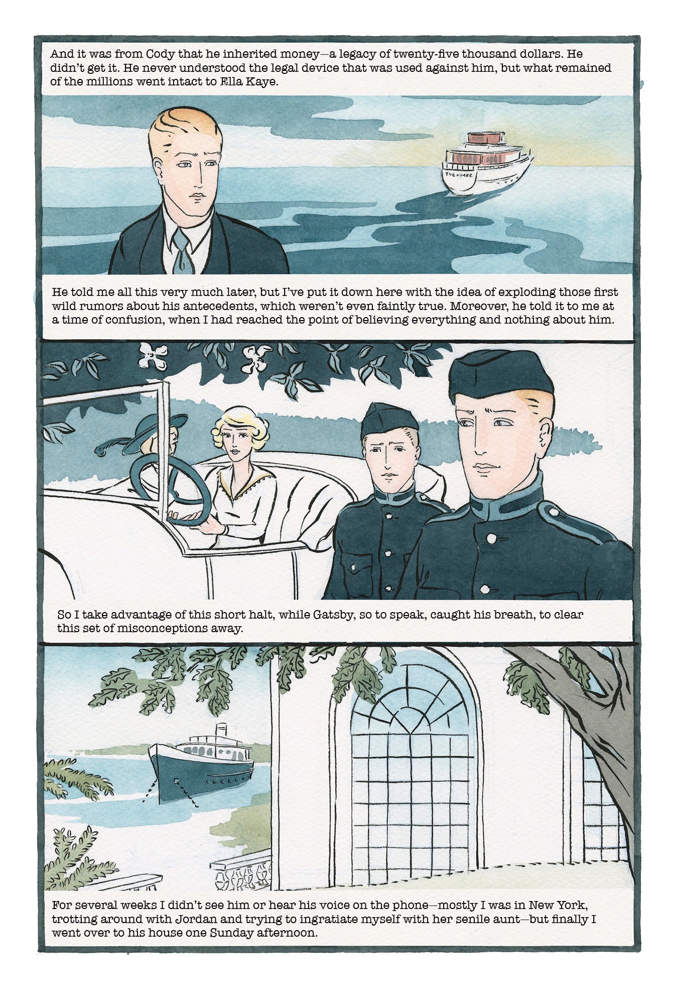 Read online The Great Gatsby: The Graphic Novel comic -  Issue # TPB (Part 2) - 23