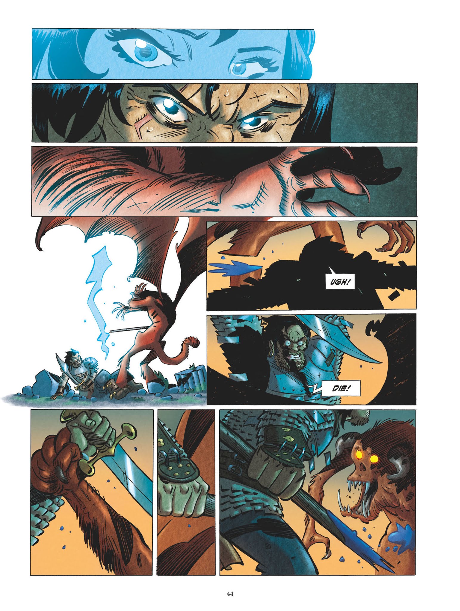 Read online Conan le Cimmérien - La Reine de la côte noire comic -  Issue #1 - 44