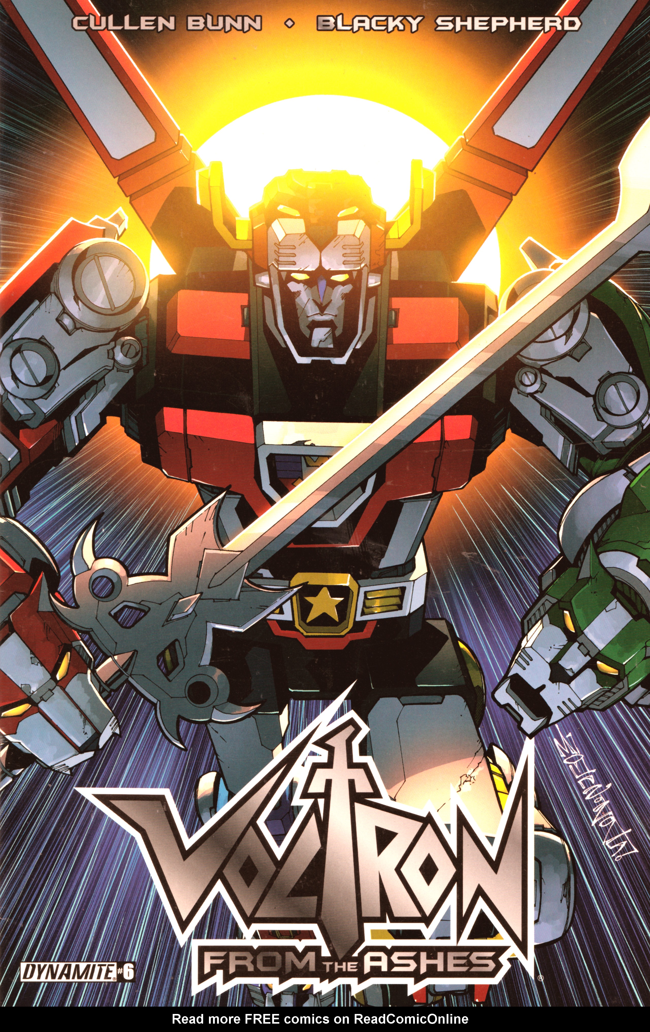 Read online Voltron: From the Ashes comic -  Issue #6 - 1