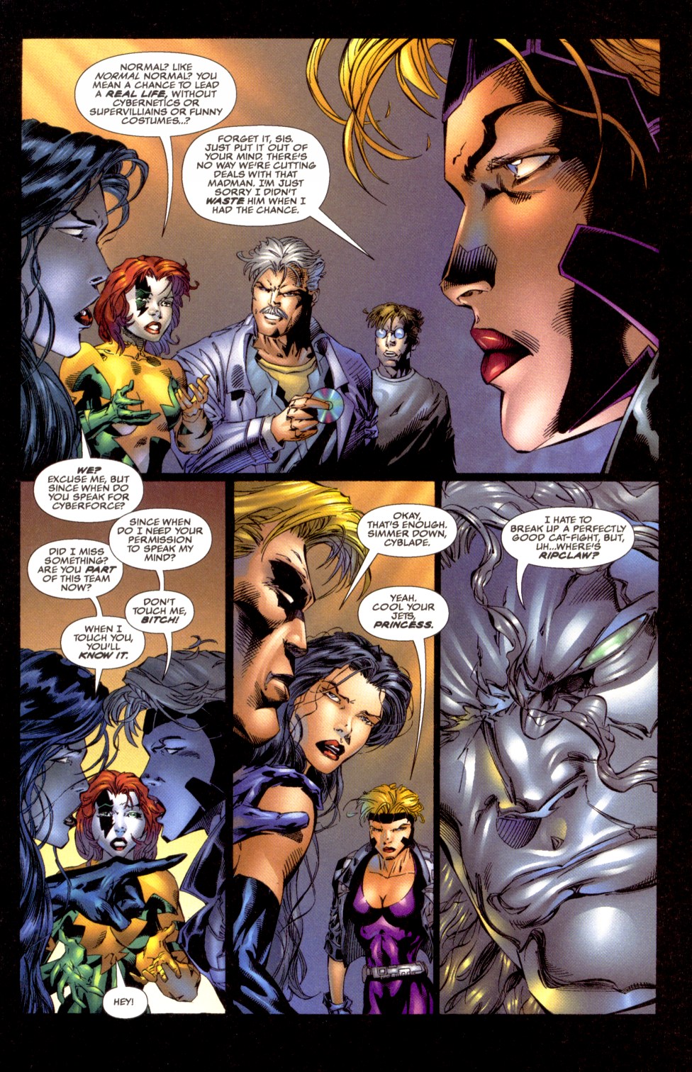 Read online Cyberforce (1993) comic -  Issue #21 - 14