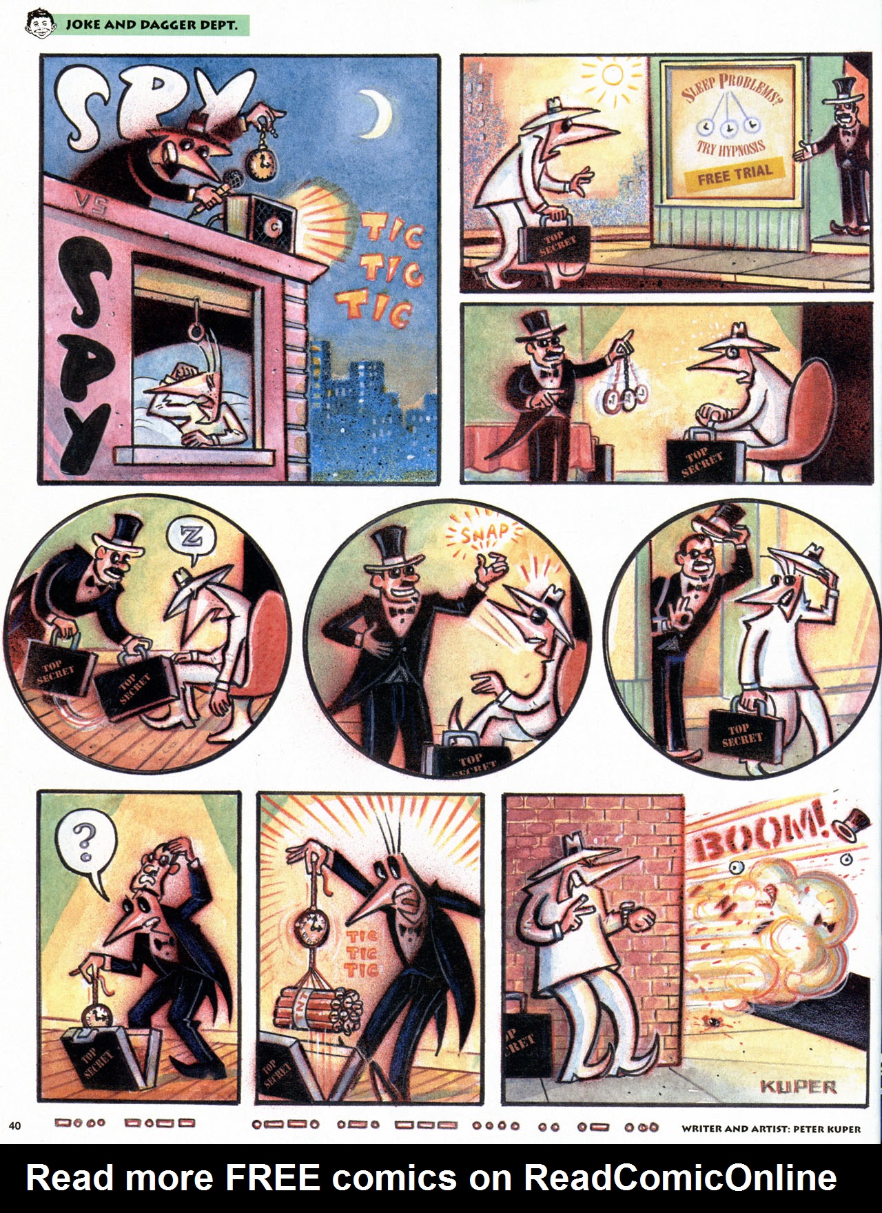 Read online Spy vs. Spy: The Complete Casebook comic -  Issue # TPB - 458