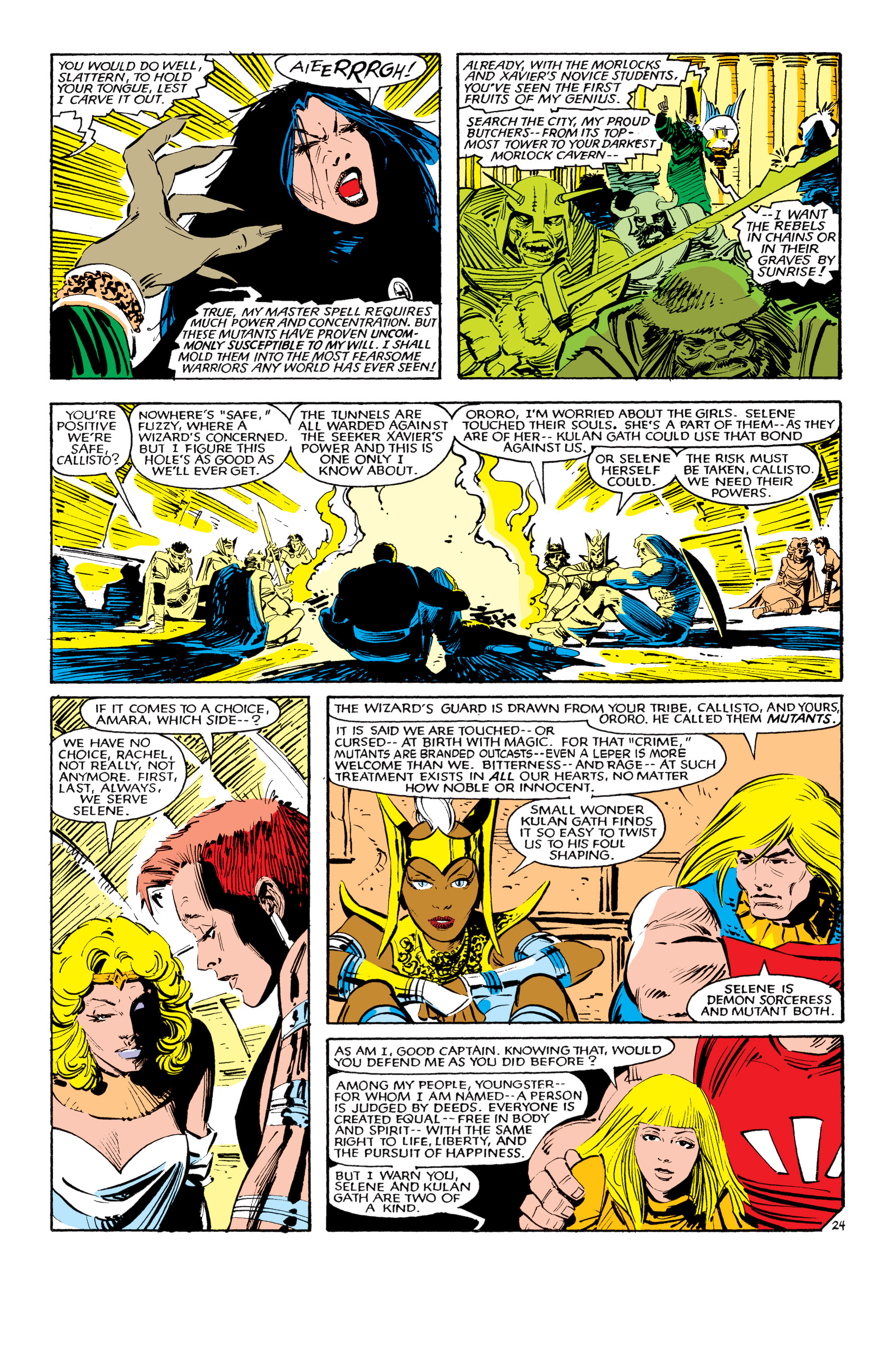 Read online Uncanny X-Men (1963) comic -  Issue #190 - 24
