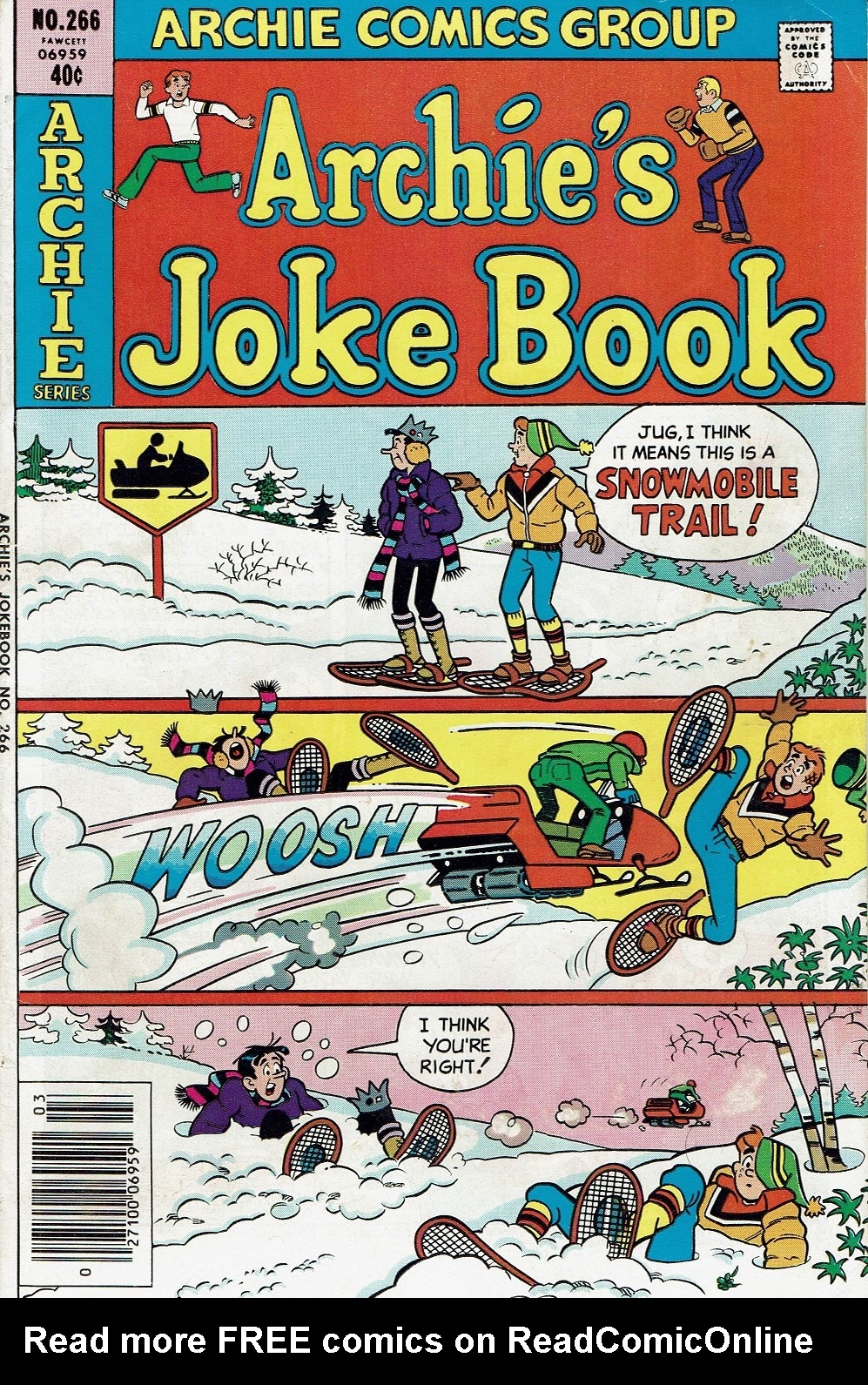 Read online Archie's Joke Book Magazine comic -  Issue #266 - 1