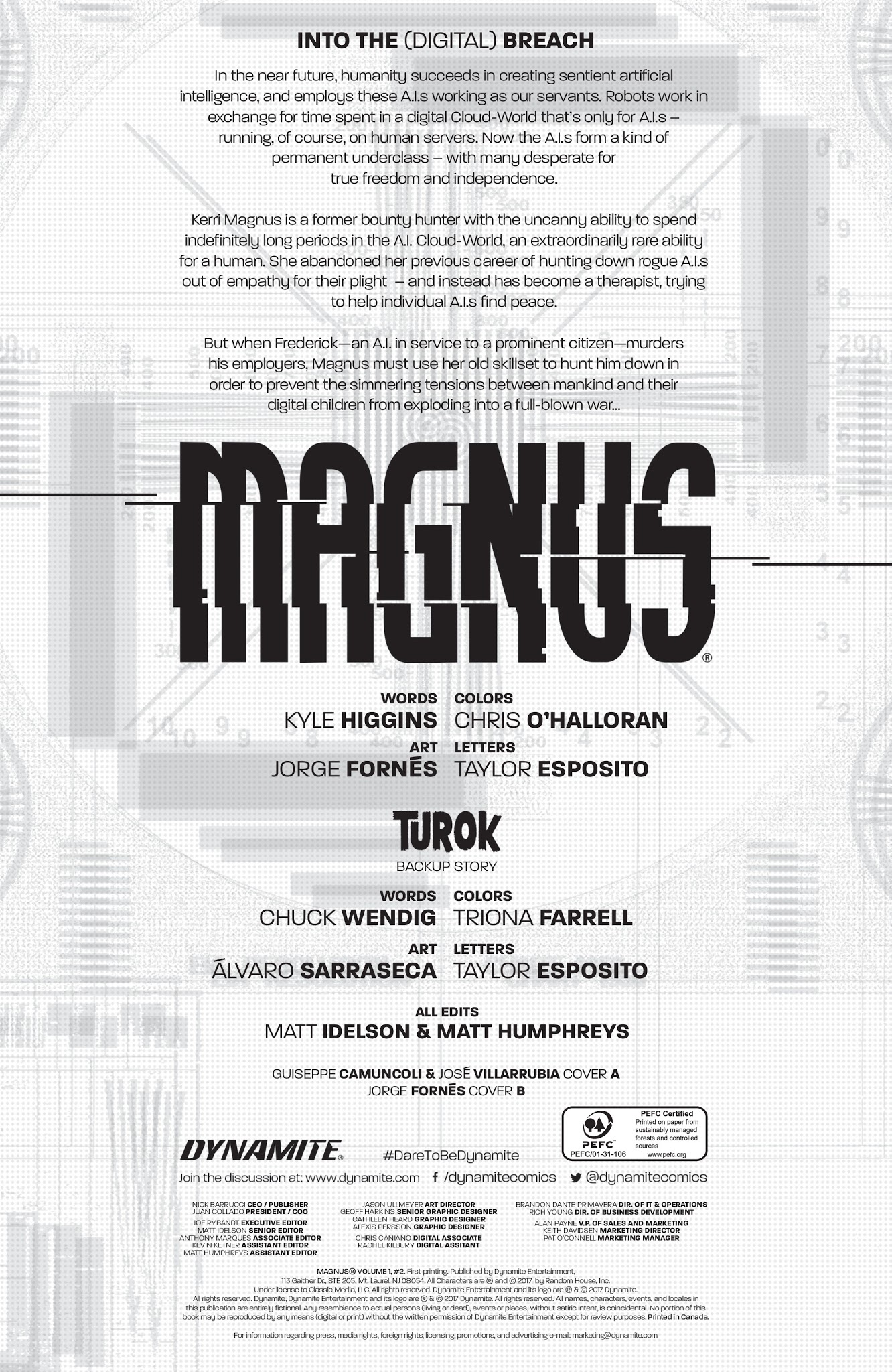 Read online Magnus comic -  Issue #2 - 3
