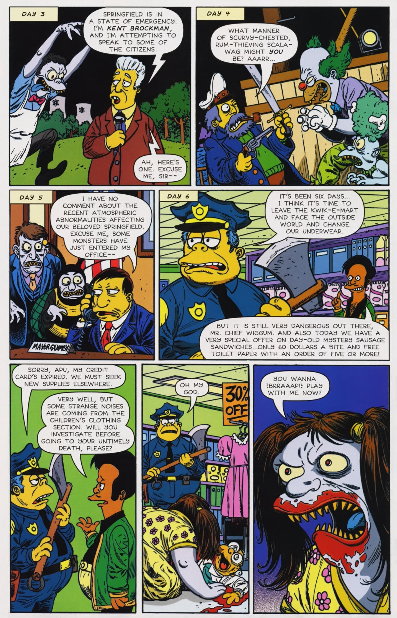 Read online Treehouse of Horror comic -  Issue #14 - 11