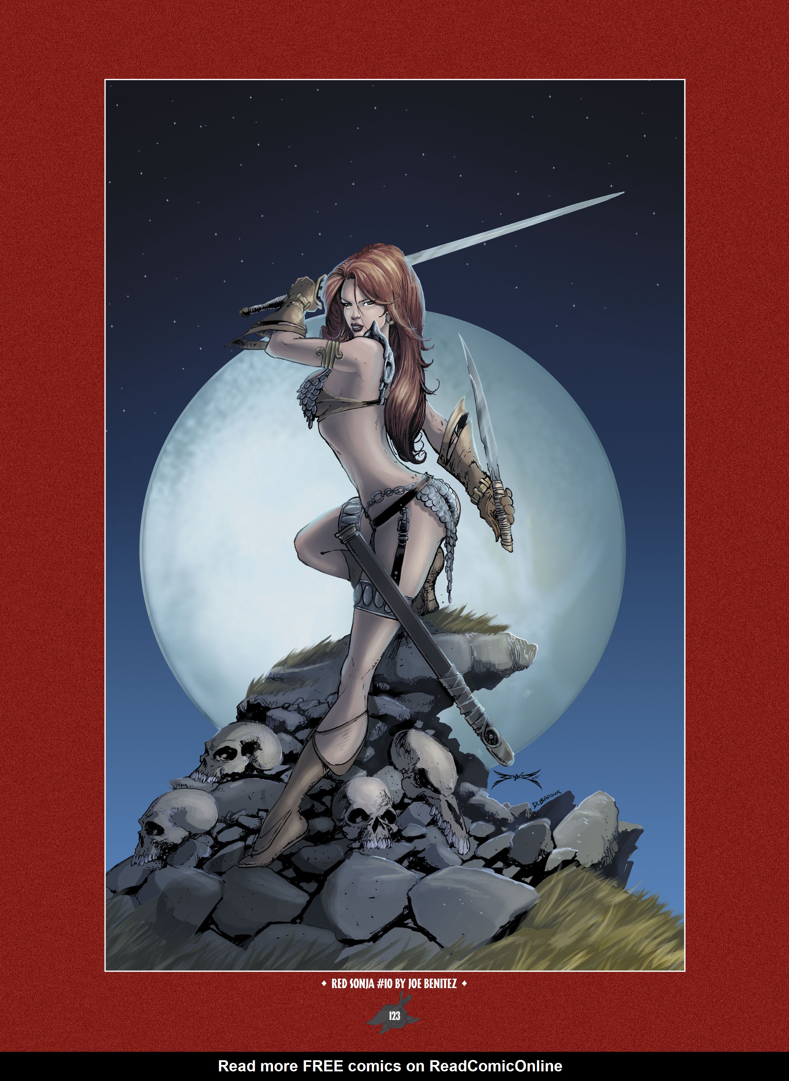 Read online The Art of Red Sonja comic -  Issue # TPB 1 (Part 2) - 22