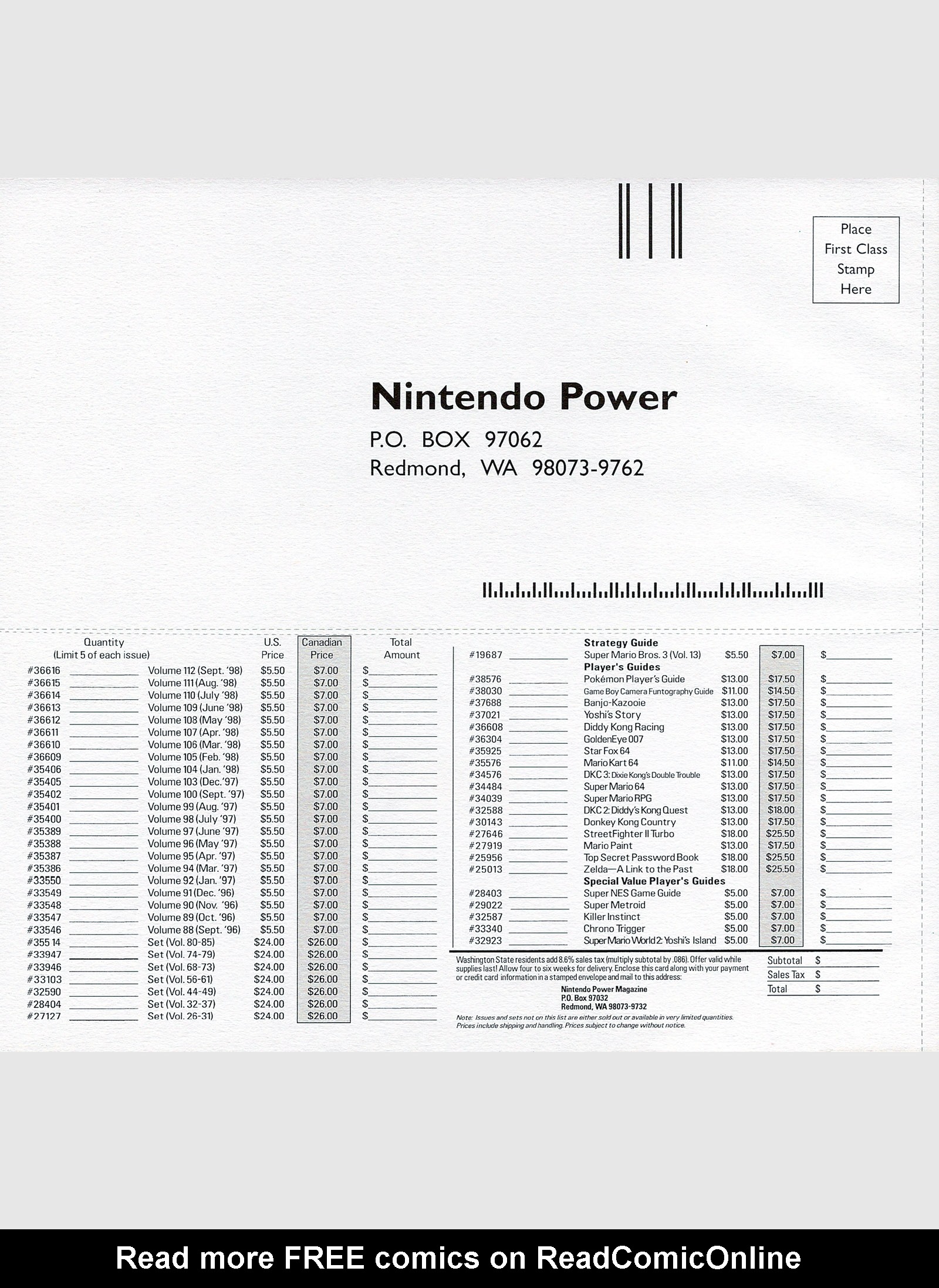 Read online Nintendo Power comic -  Issue #113 - 92