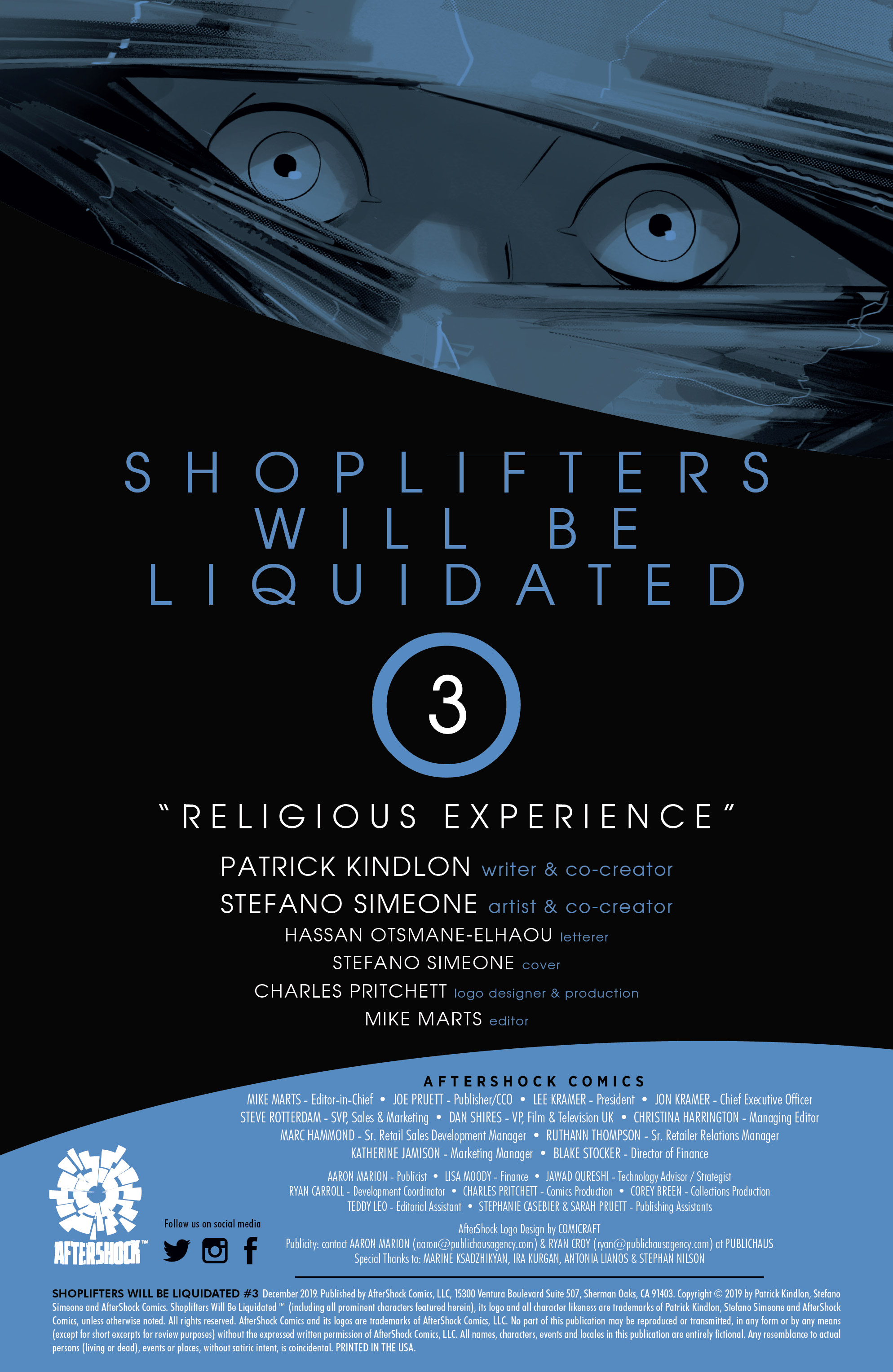 Read online Shoplifters Will Be Liquidated comic -  Issue #3 - 2