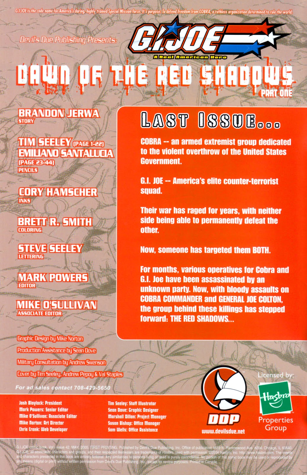 G.I. Joe (2001) issue 42 - Page 2