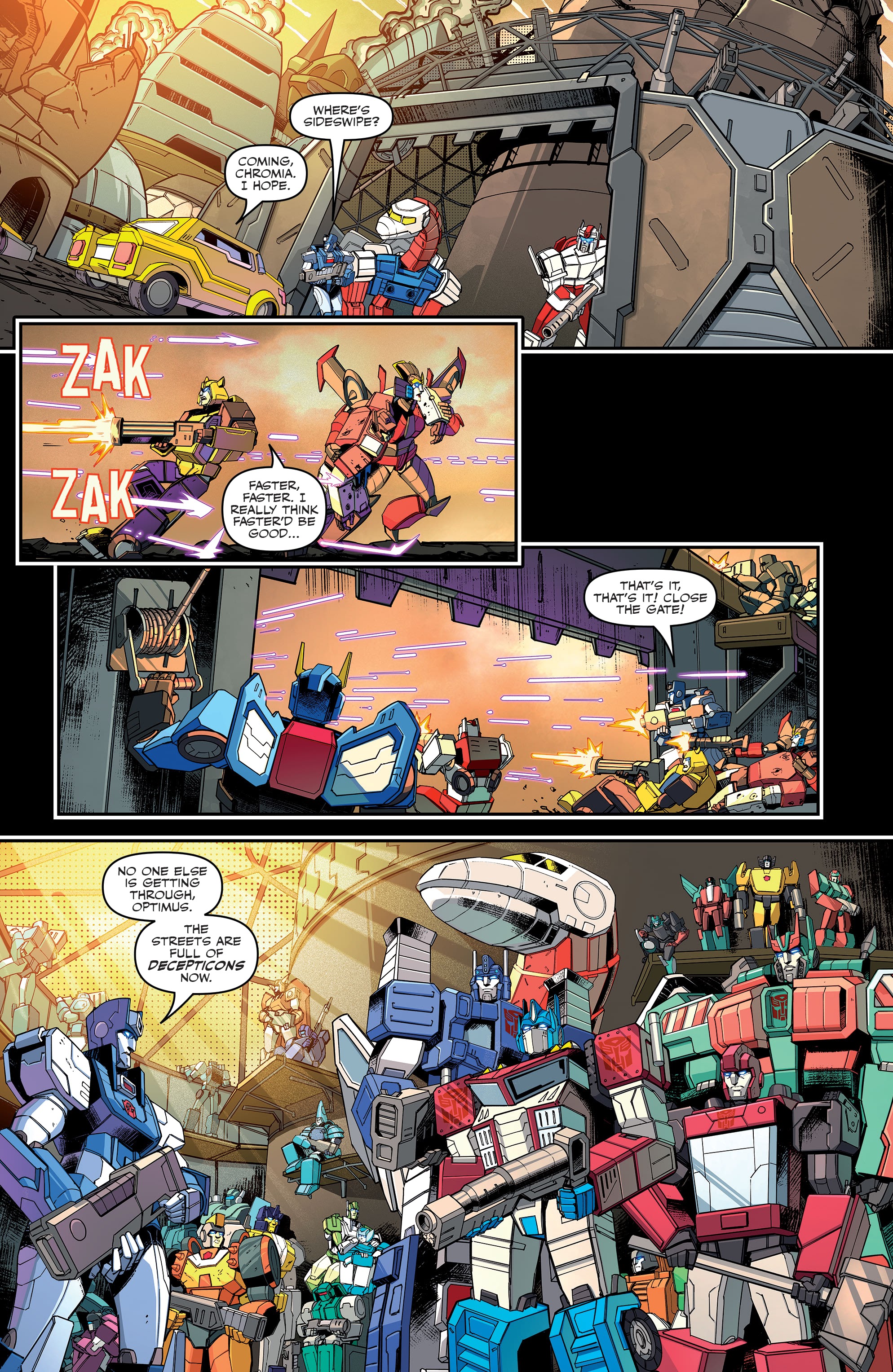 Read online Transformers (2019) comic -  Issue #40 - 21