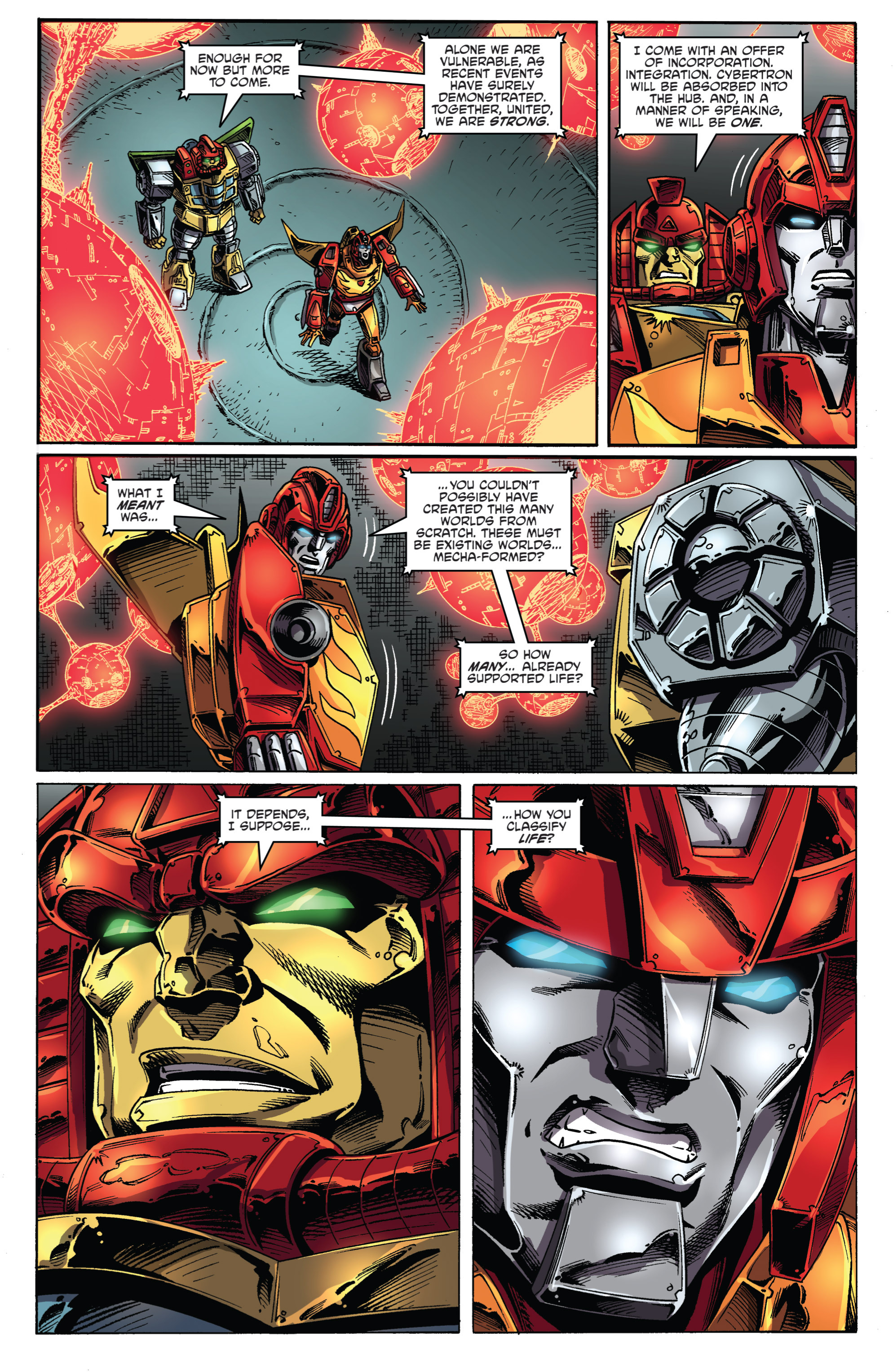 Read online The Transformers: Regeneration One comic -  Issue #97 - 19