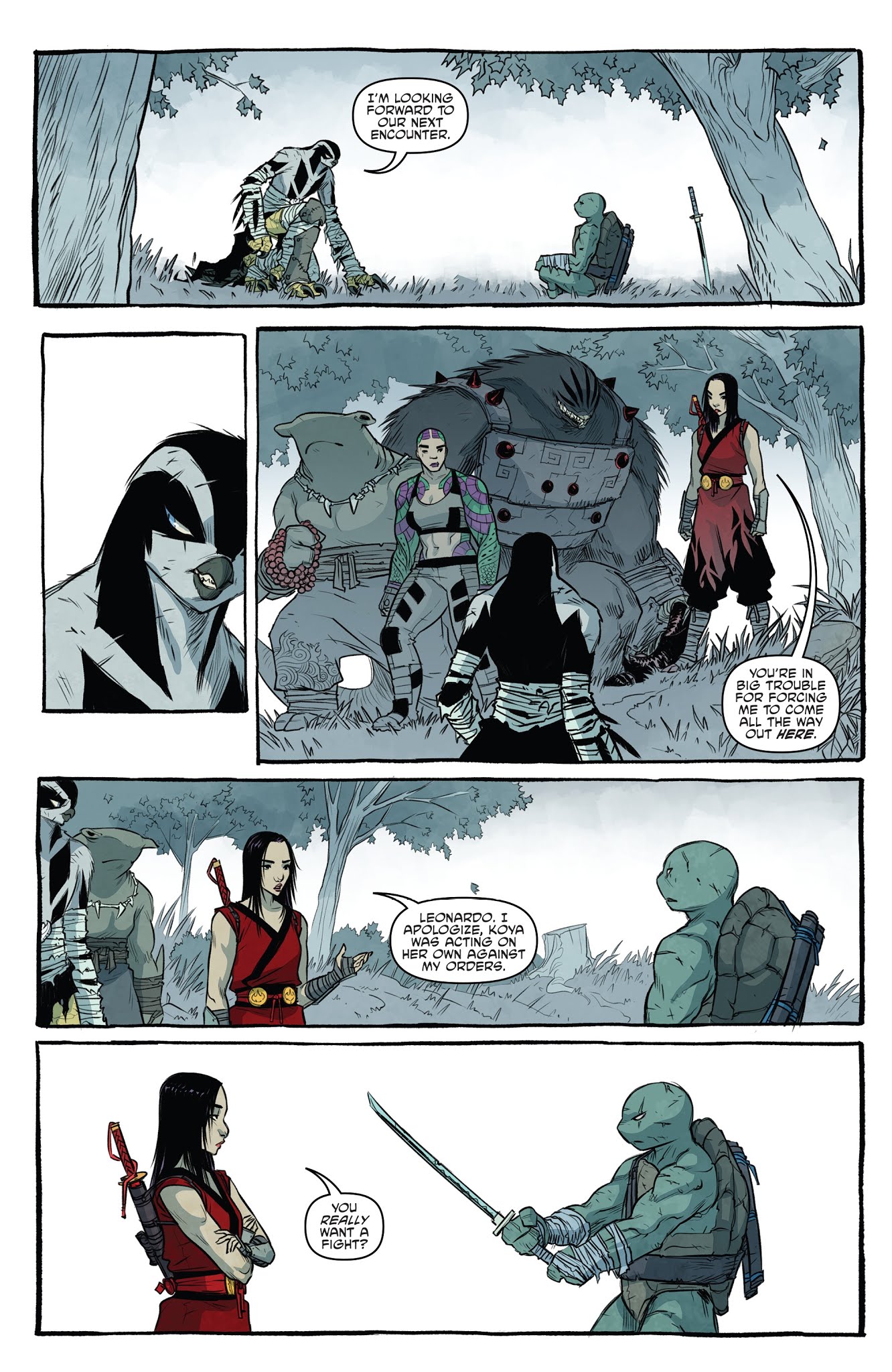 Read online Teenage Mutant Ninja Turtles: Macro-Series comic -  Issue #3 - 24