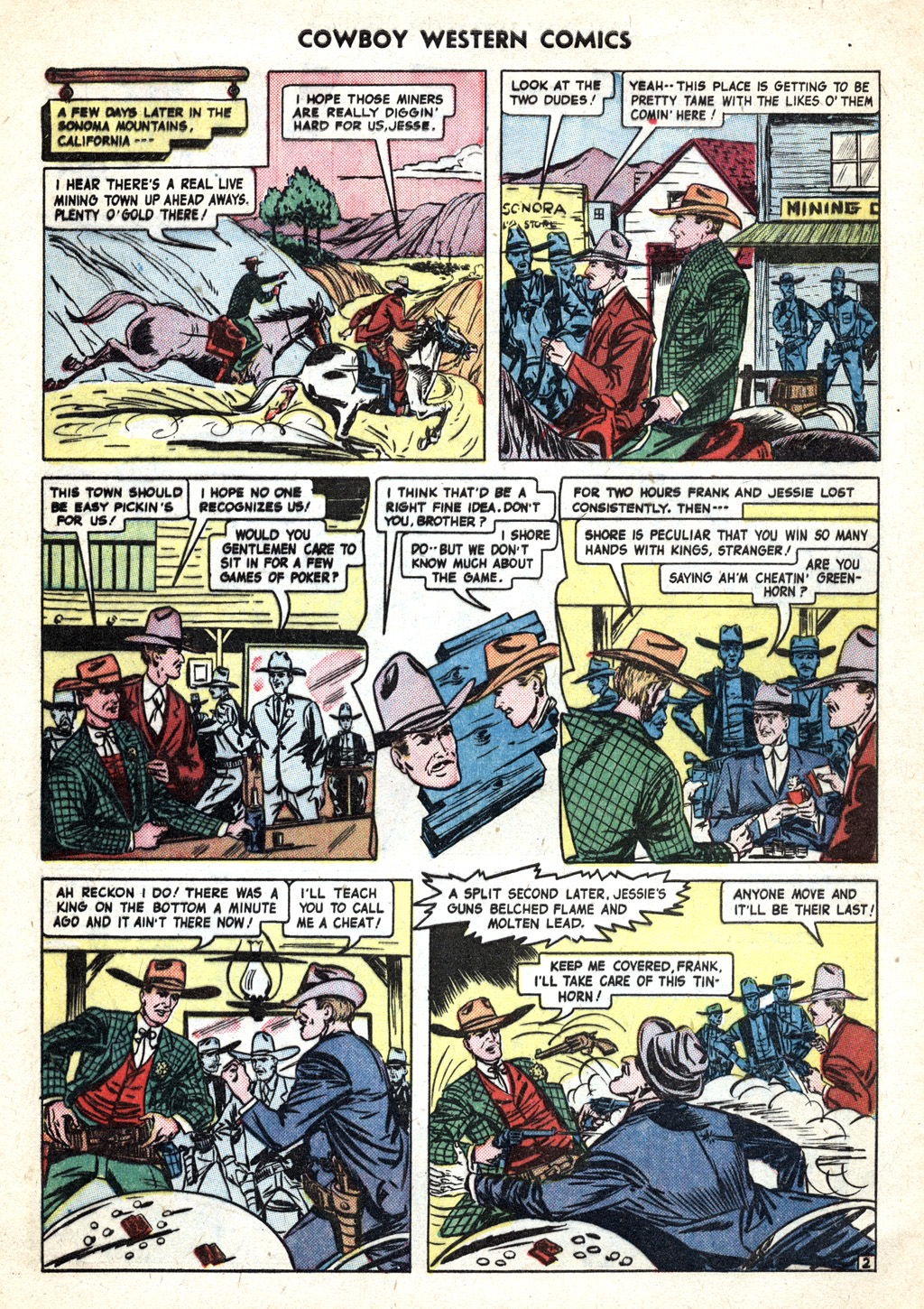 Read online Cowboy Western Comics (1948) comic -  Issue #32 - 4
