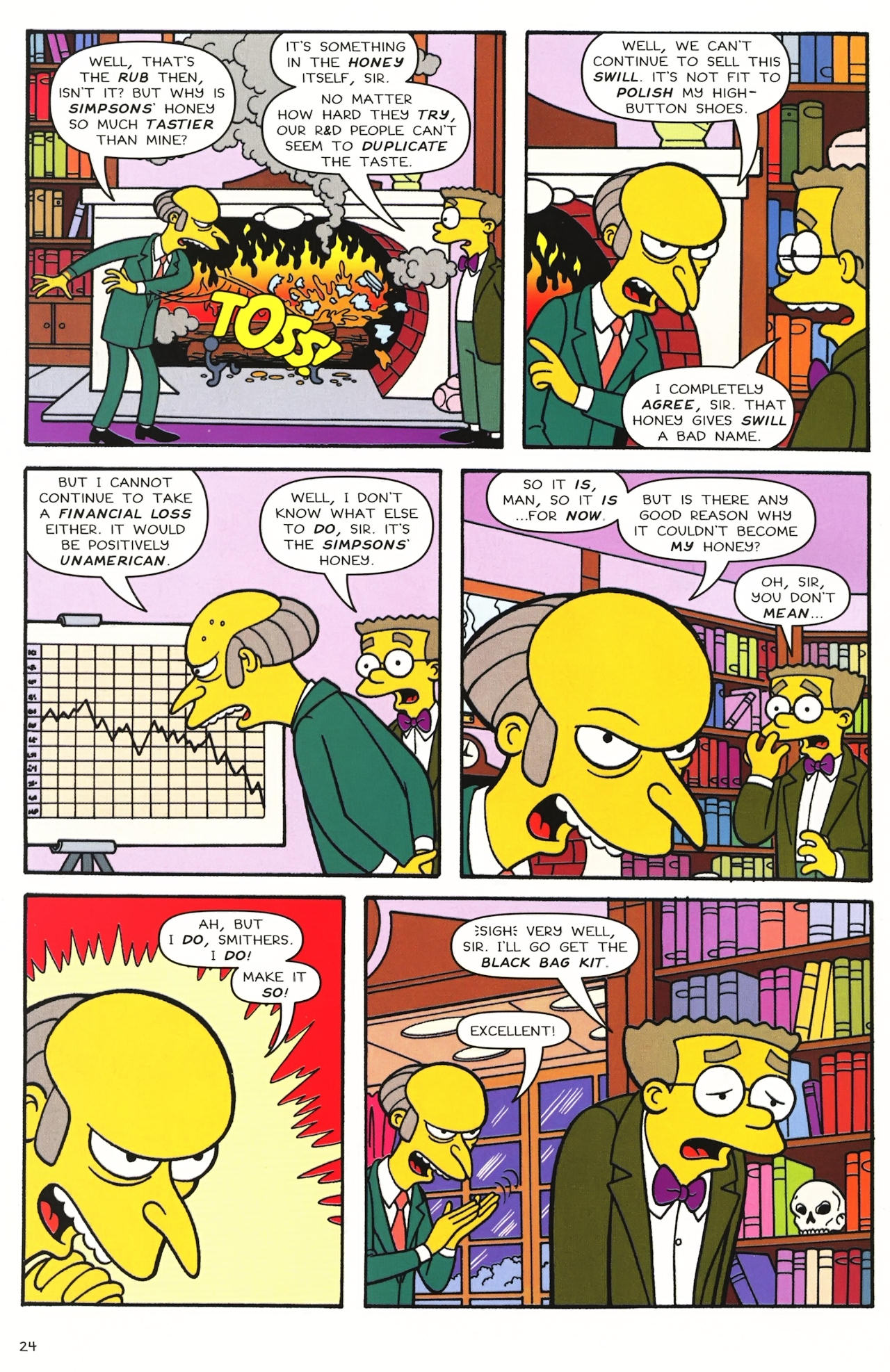 Read online Simpsons Comics comic -  Issue #154 - 25