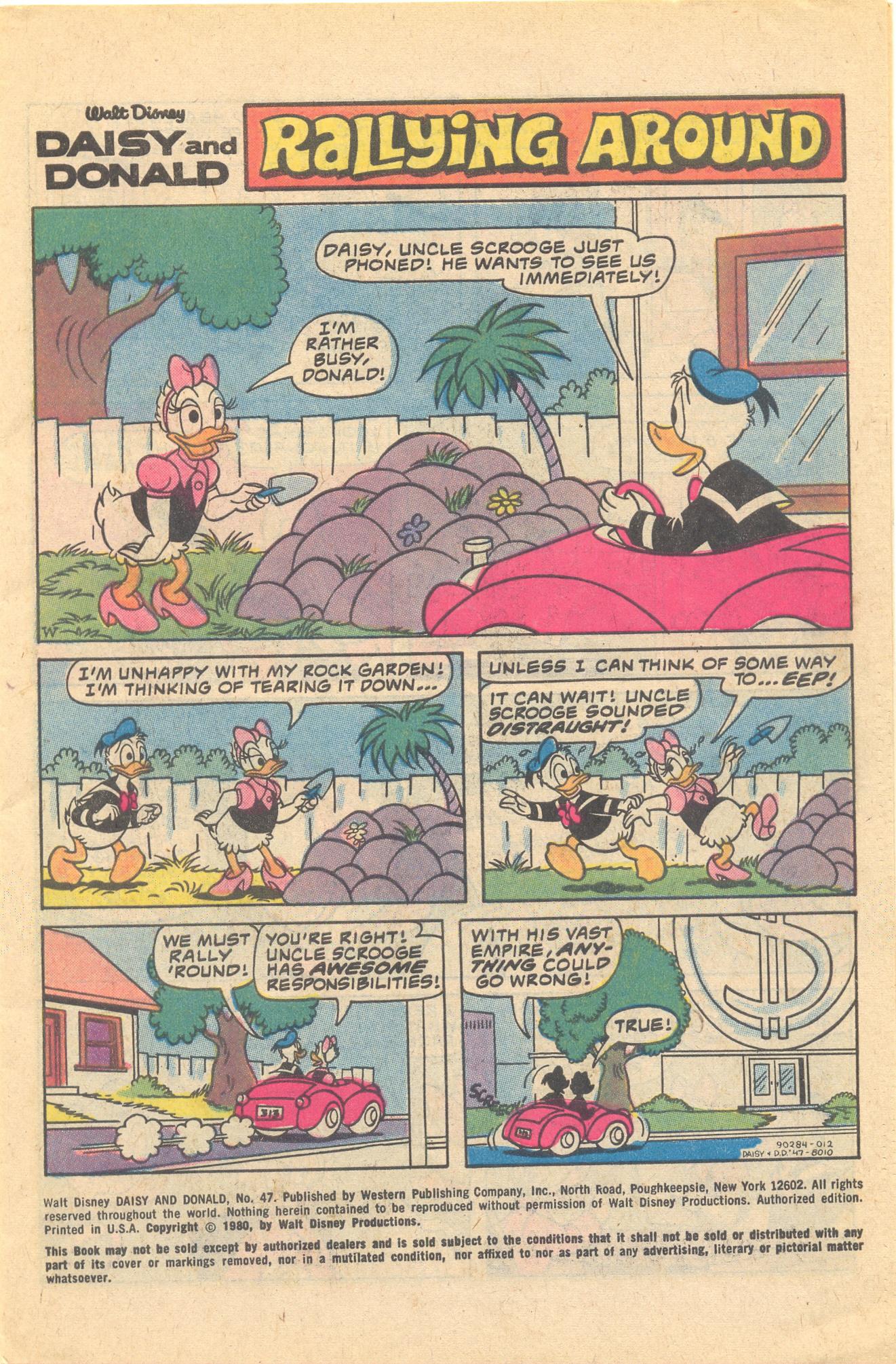 Read online Walt Disney Daisy and Donald comic -  Issue #47 - 3