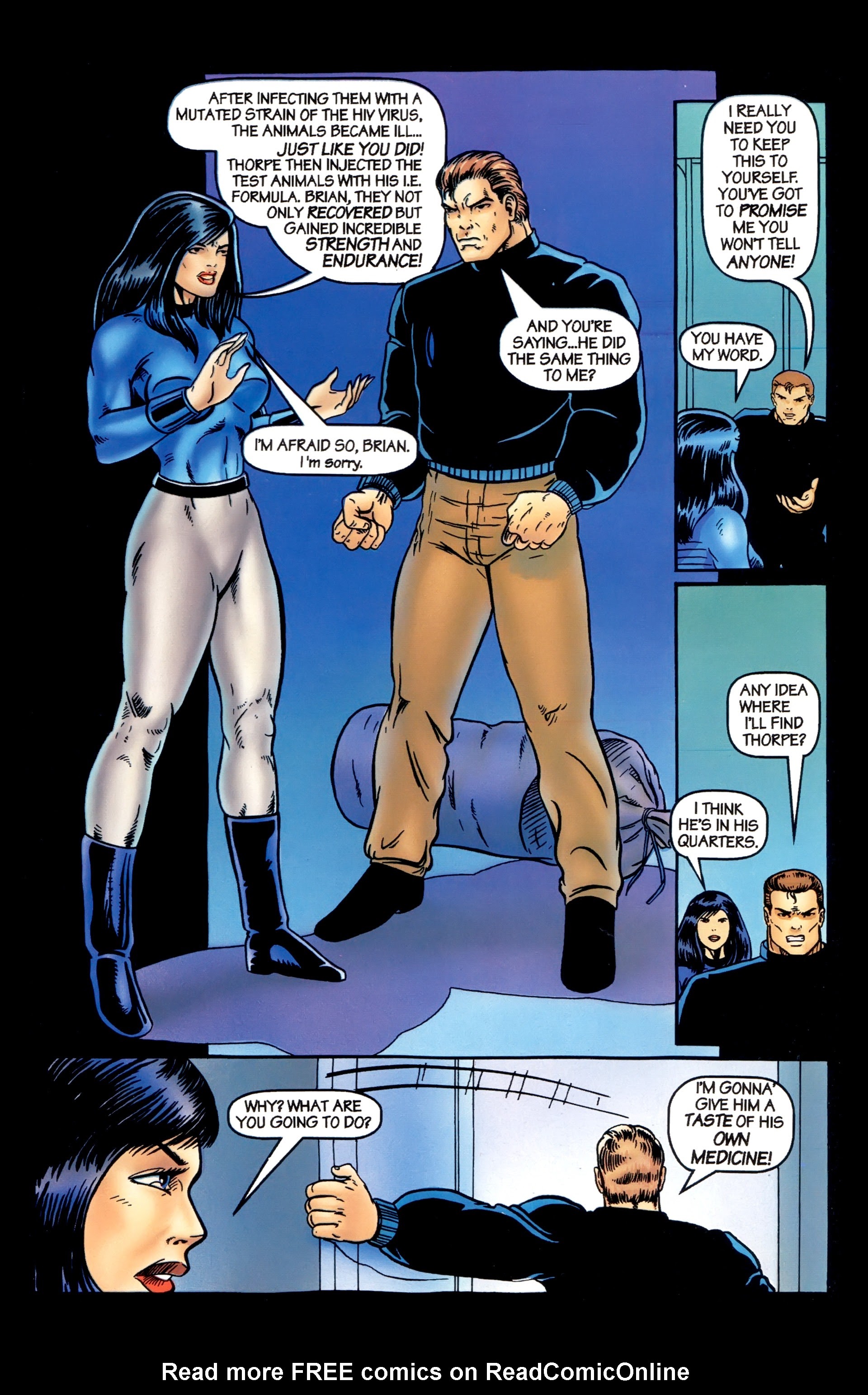 Read online Bloodfire comic -  Issue #8 - 19