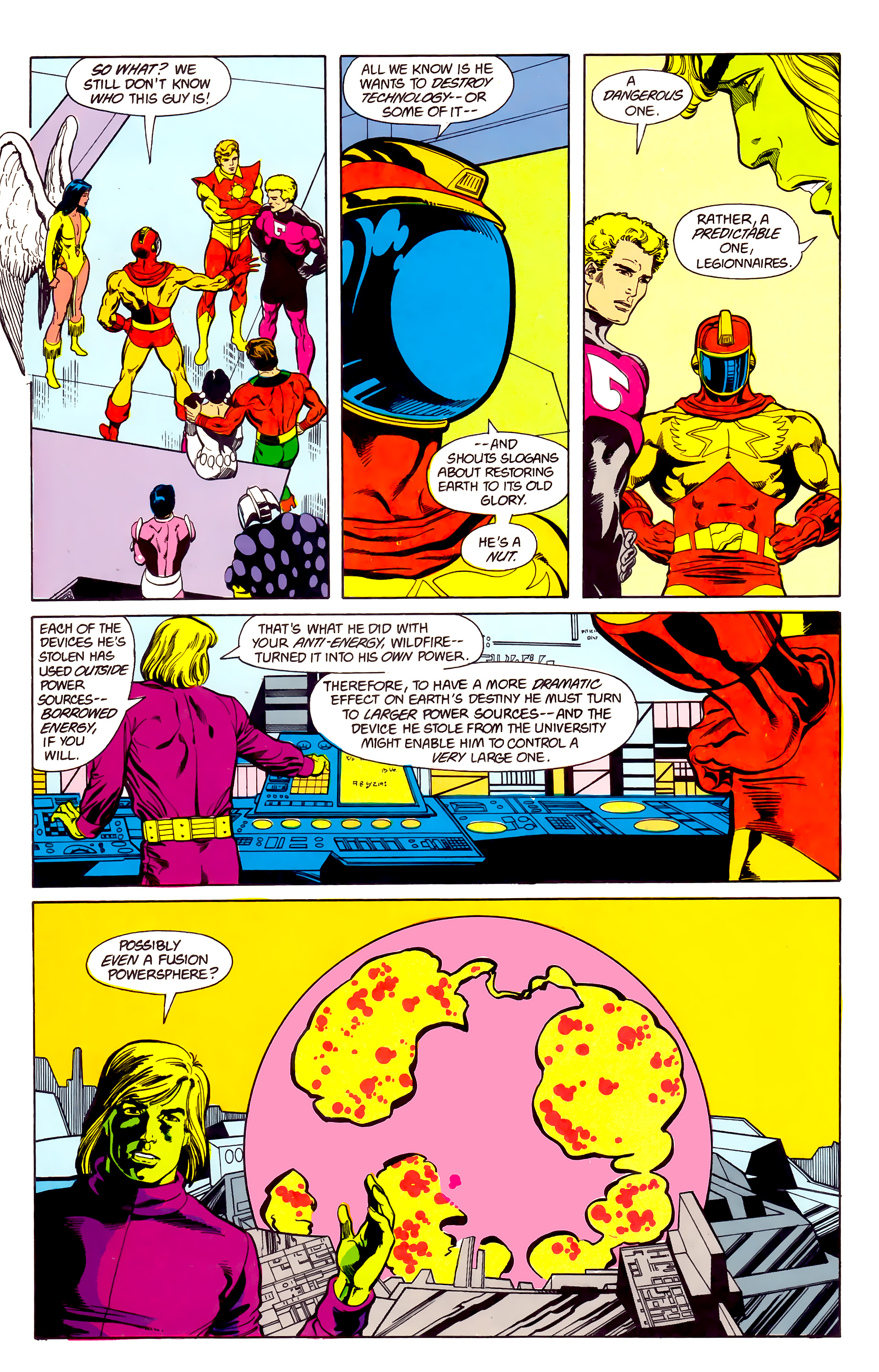 Read online Legion of Super-Heroes (1984) comic -  Issue #22 - 16