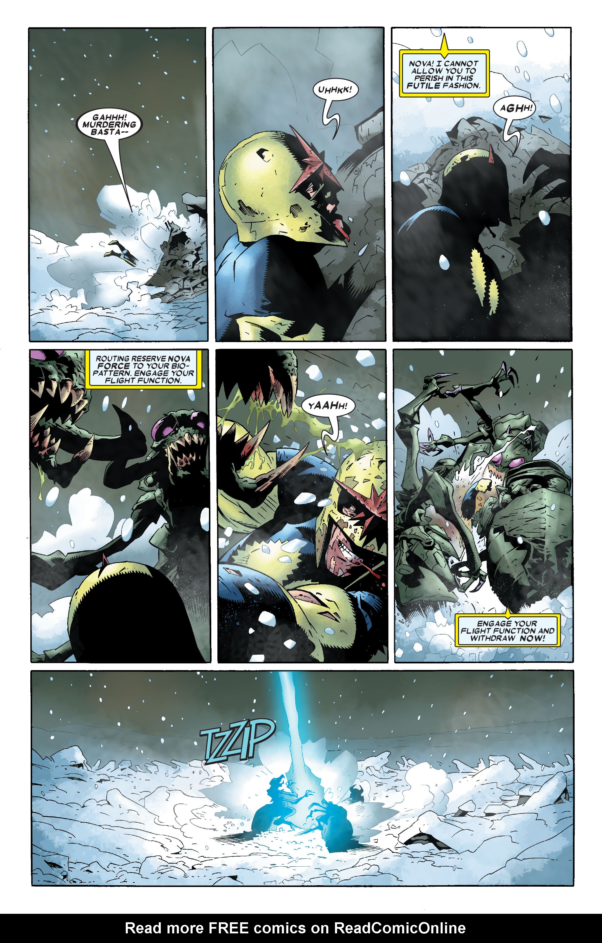 Read online Annihilation: Nova comic -  Issue #1 - 11