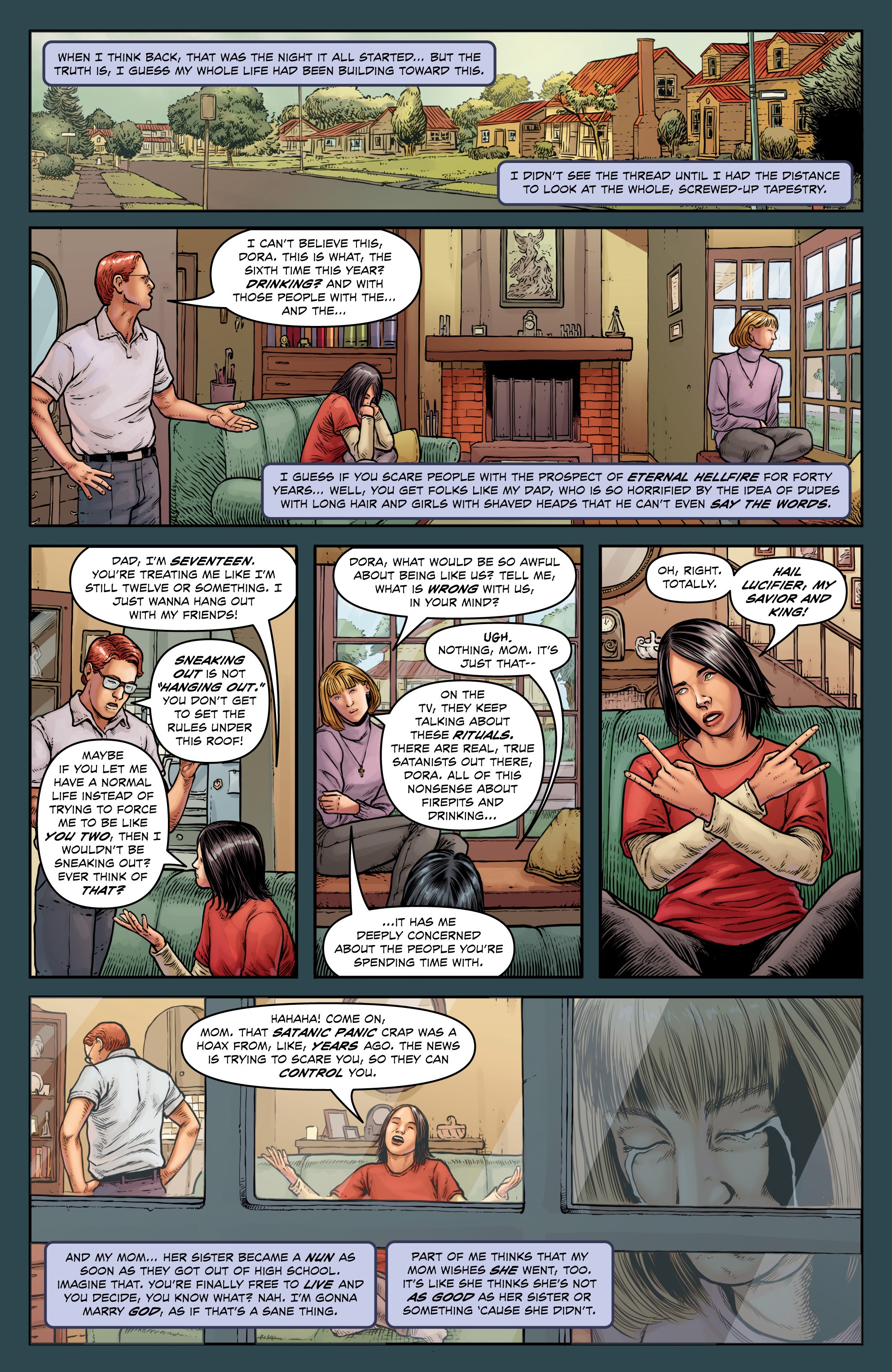 Read online Warrior Nun: Dora comic -  Issue #1 - 10