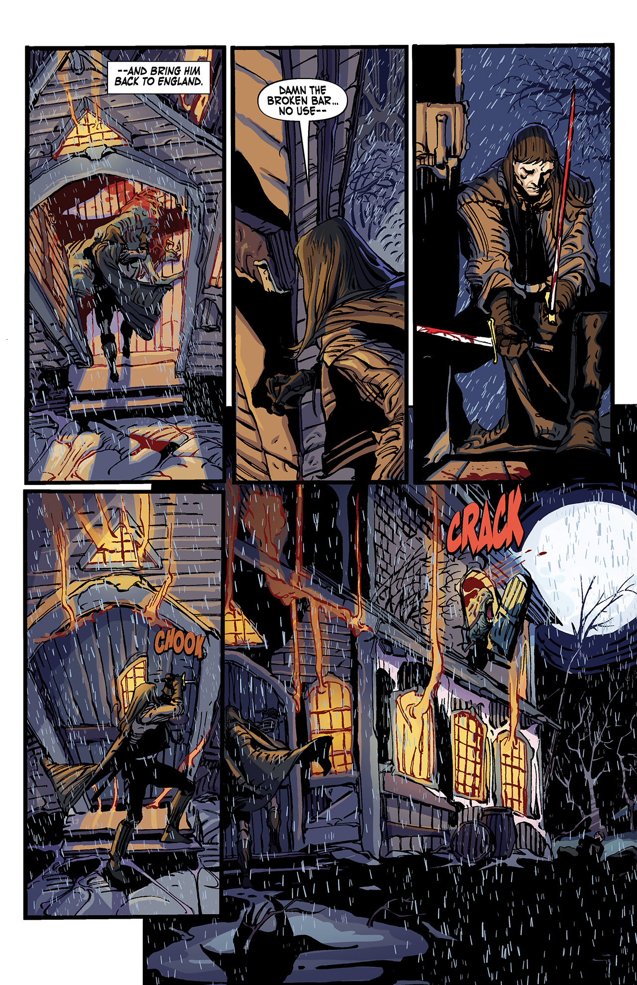 Read online Solomon Kane: Death's Black Riders comic -  Issue #4 - 20