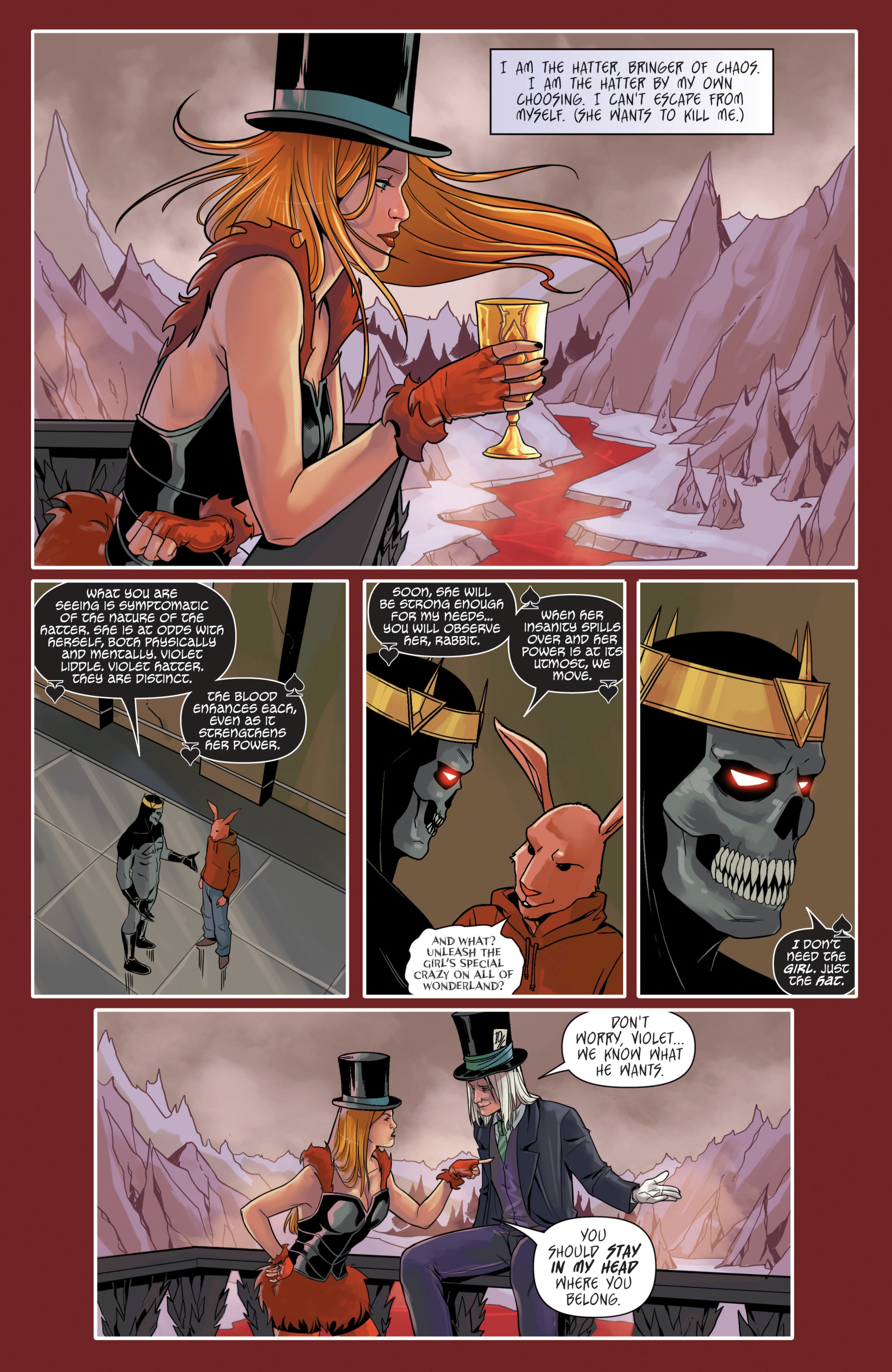 Read online Grimm Fairy Tales presents Wonderland comic -  Issue #42 - 7