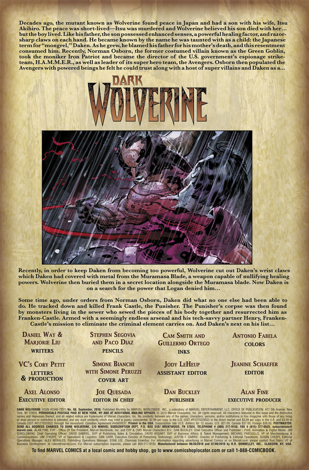 Dark Wolverine 88 Page 1