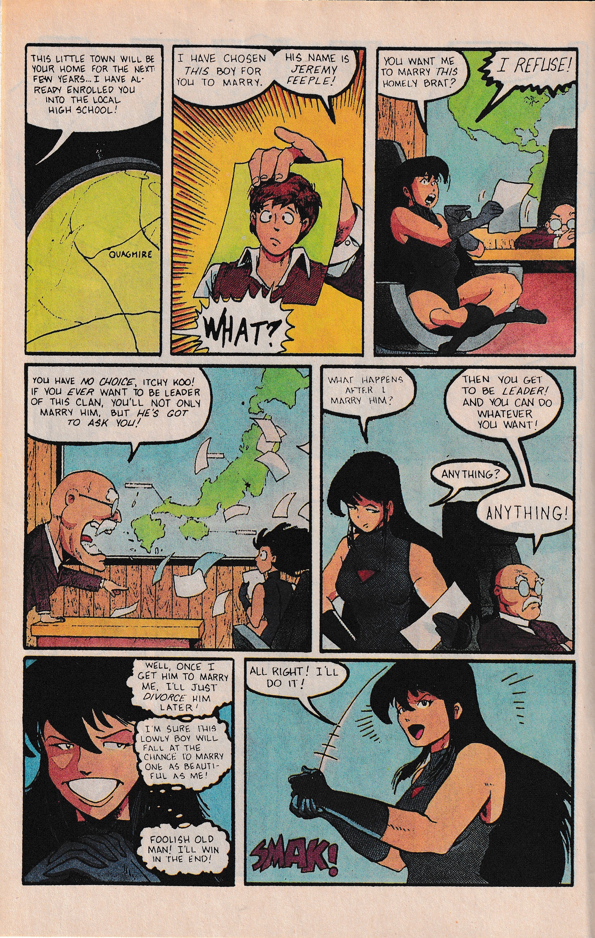 Read online Ninja High School In Color comic -  Issue #1 - 10
