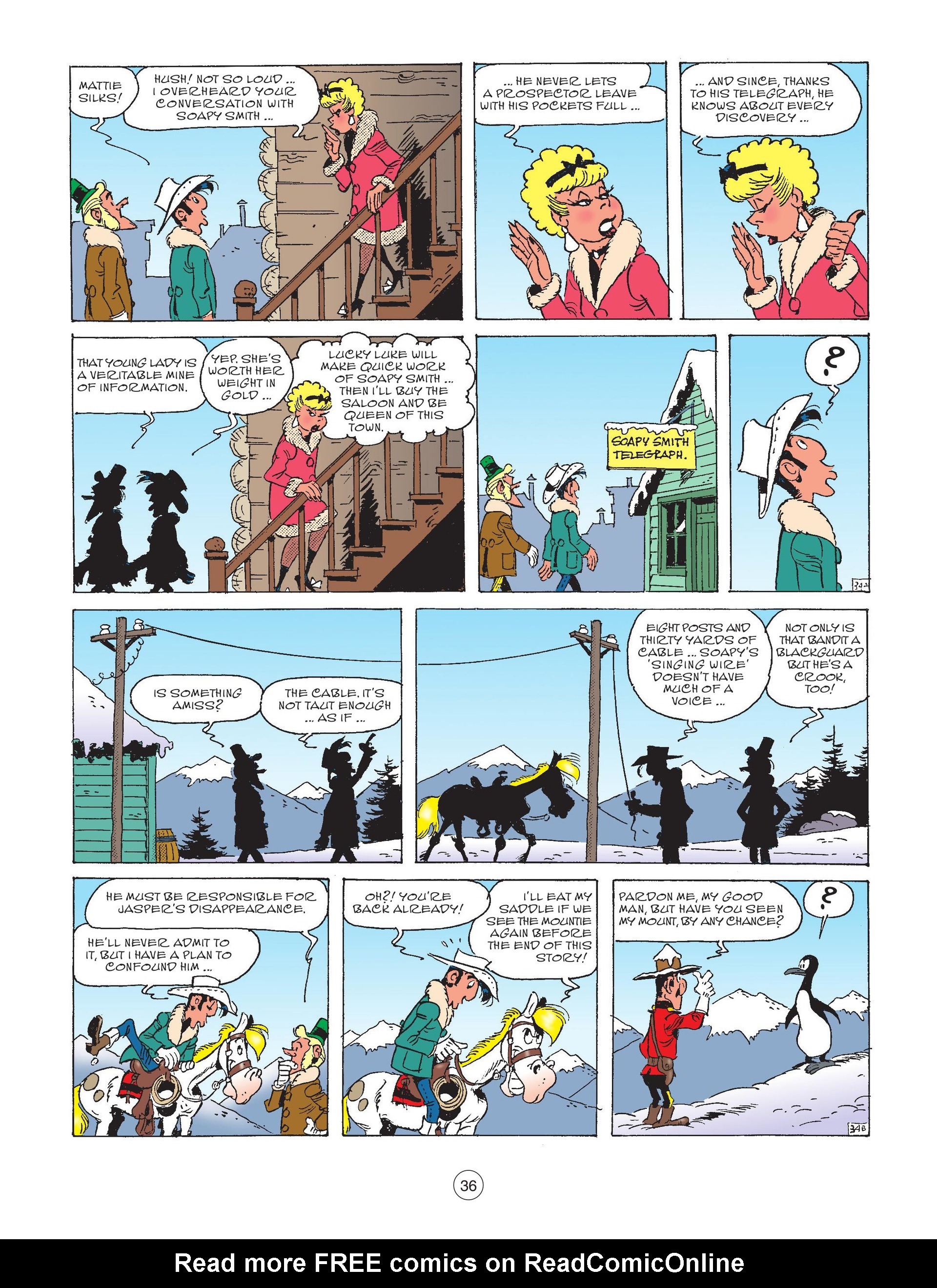 Read online A Lucky Luke Adventure comic -  Issue #74 - 38