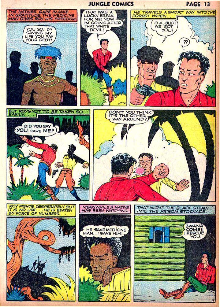Read online Jungle Comics comic -  Issue #22 - 15