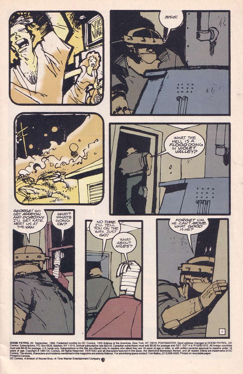 Read online Doom Patrol (1987) comic -  Issue #82 - 2