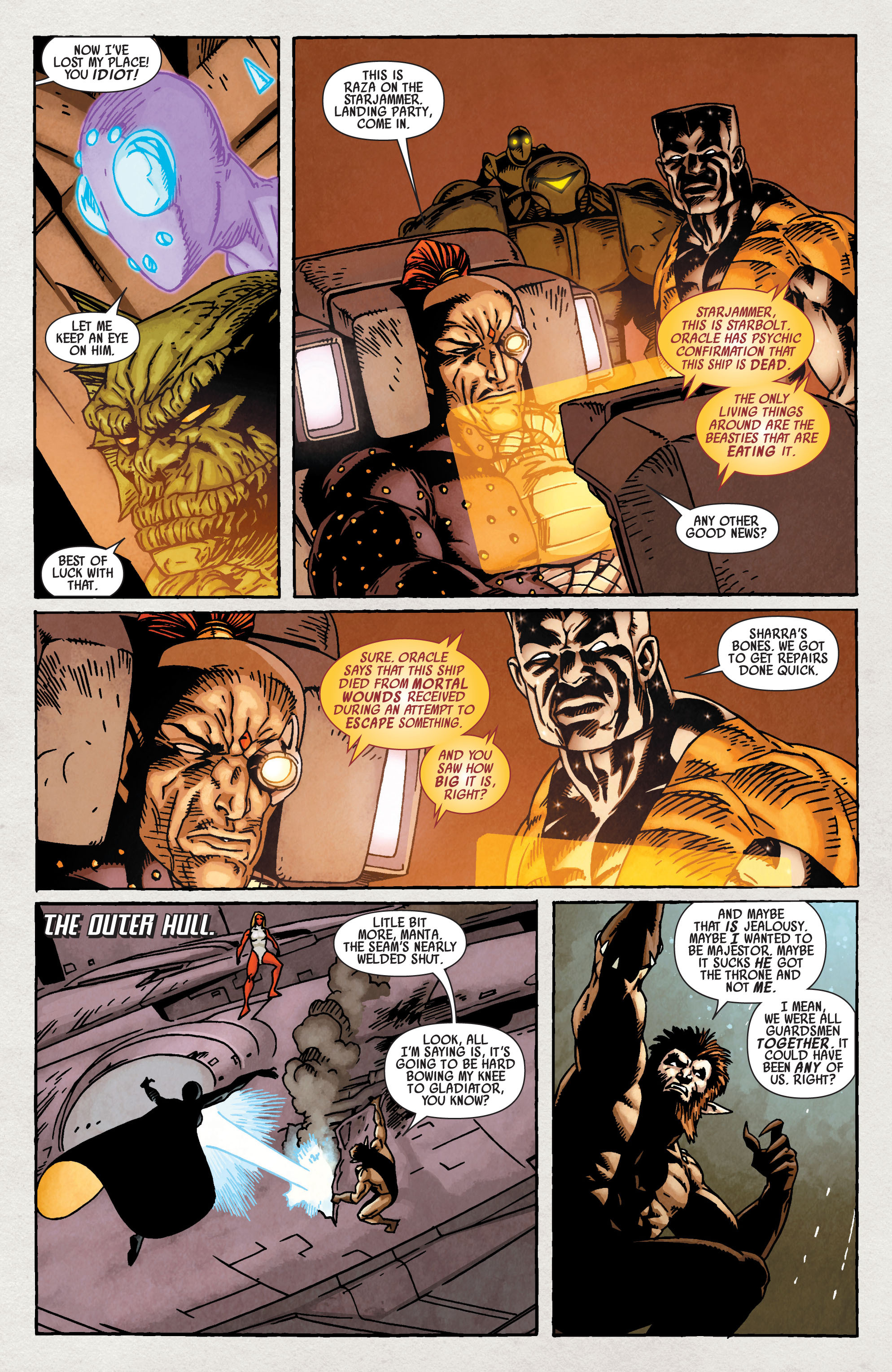 Read online Realm of Kings:  Imperial Guard comic -  Issue #3 - 5