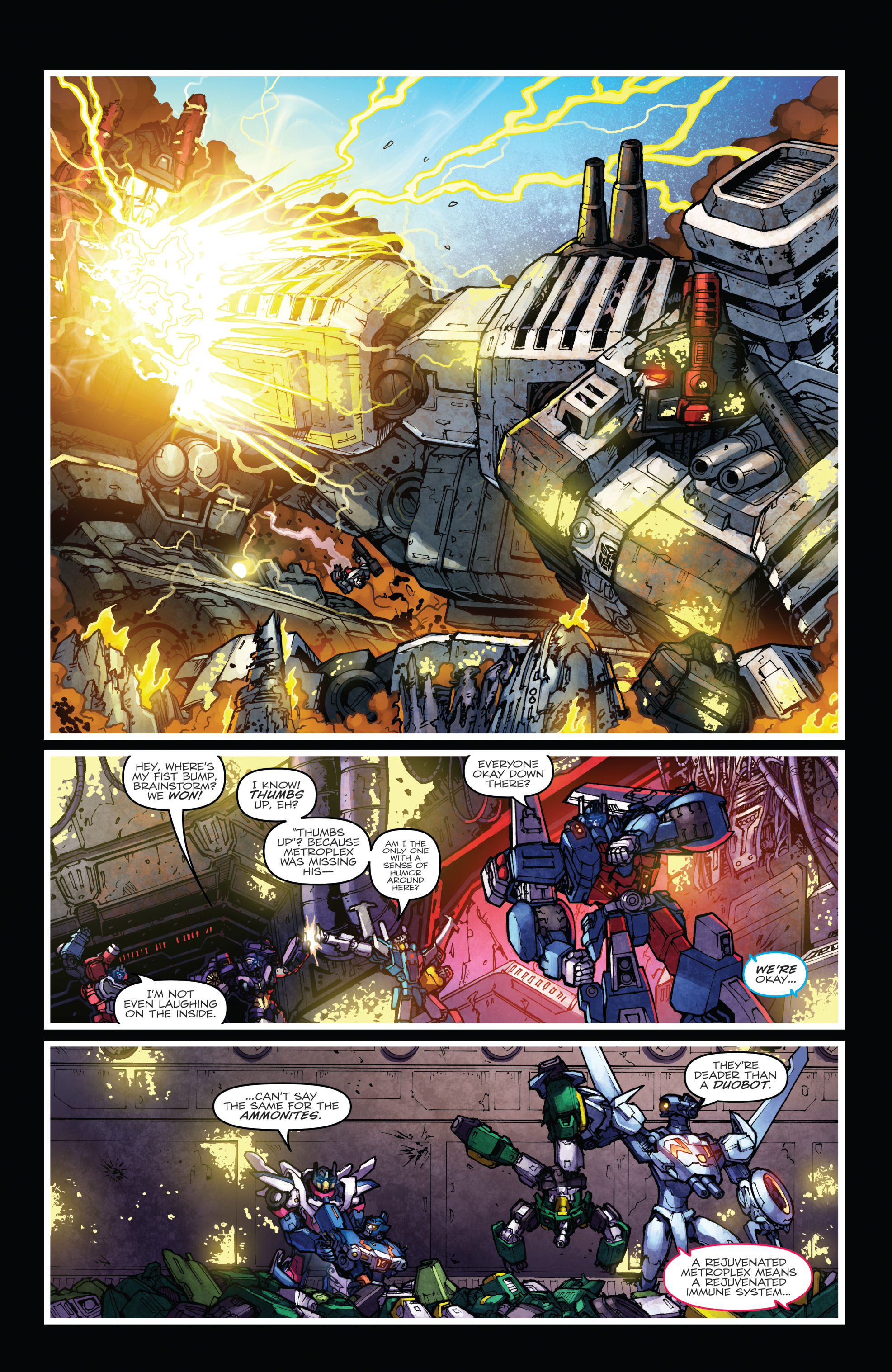 Read online The Transformers: Dark Cybertron Finale comic -  Issue # Full - 73