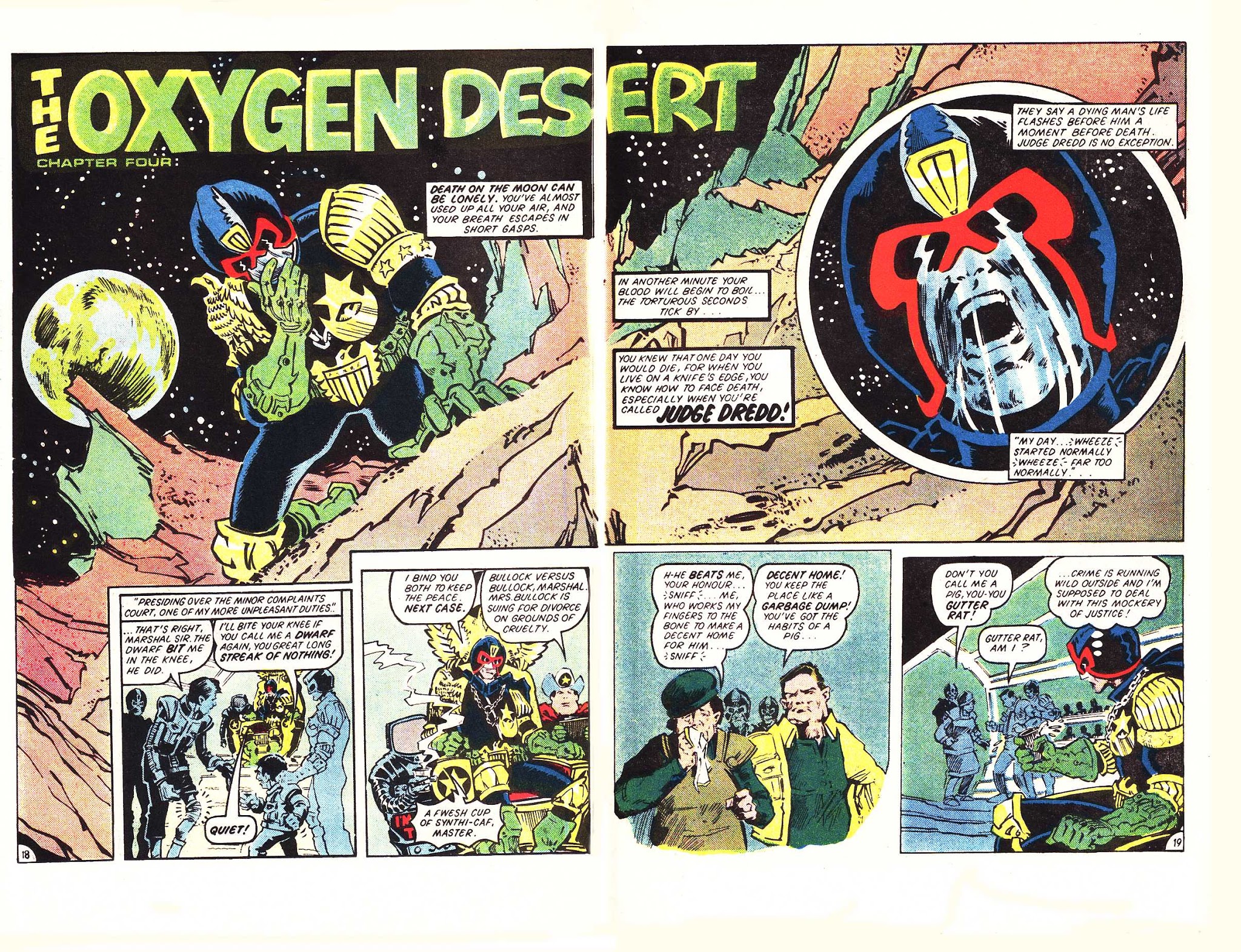Read online Judge Dredd: The Early Cases comic -  Issue #5 - 22