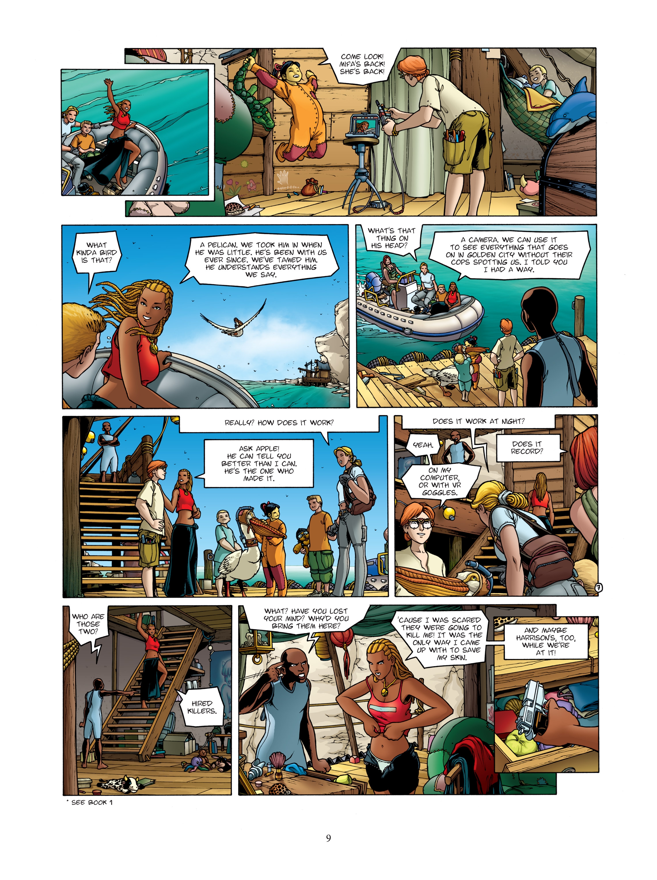 Read online Golden City comic -  Issue #6 - 9